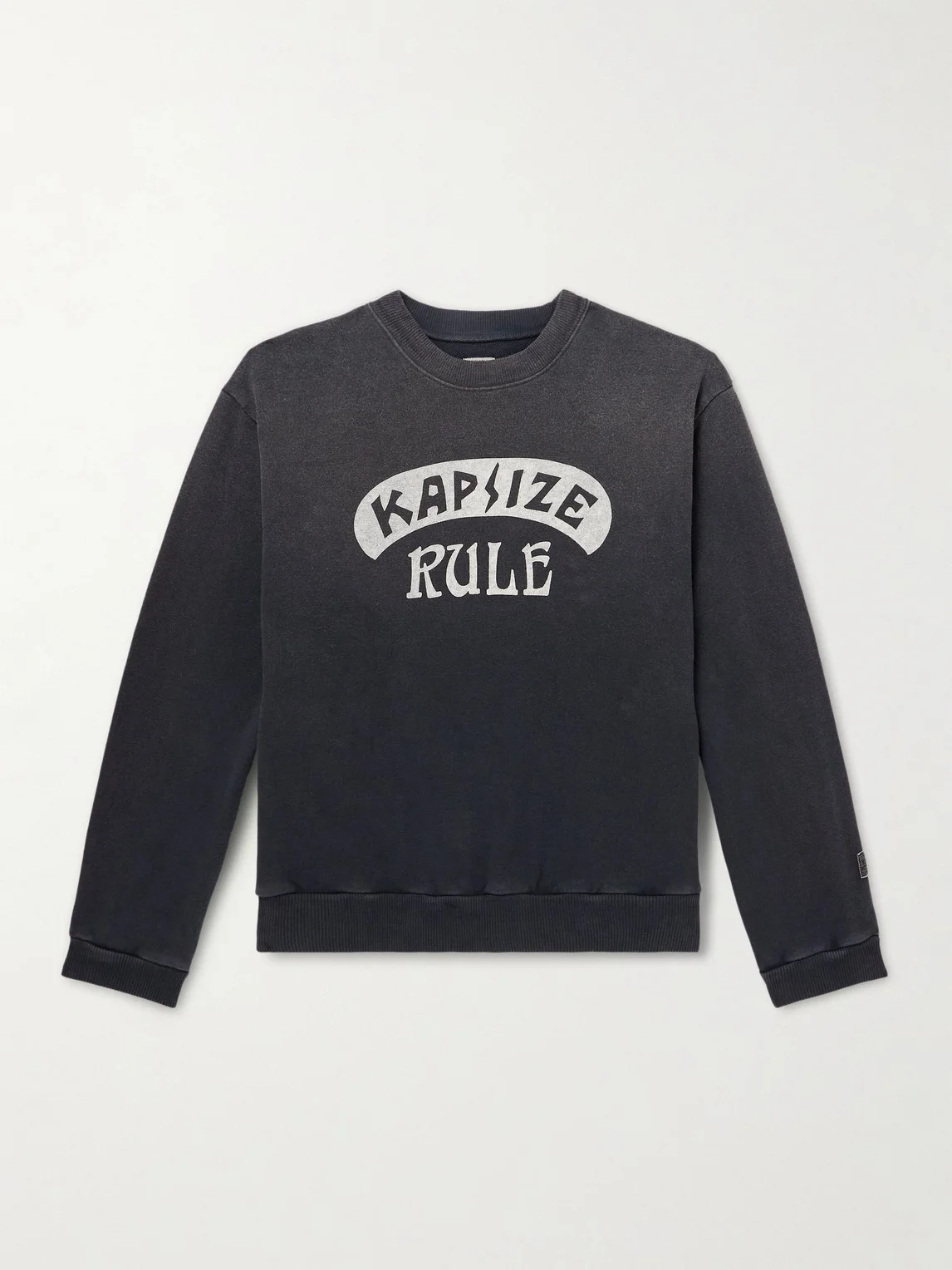 Printed Cotton-Jersey Sweatshirt - 1
