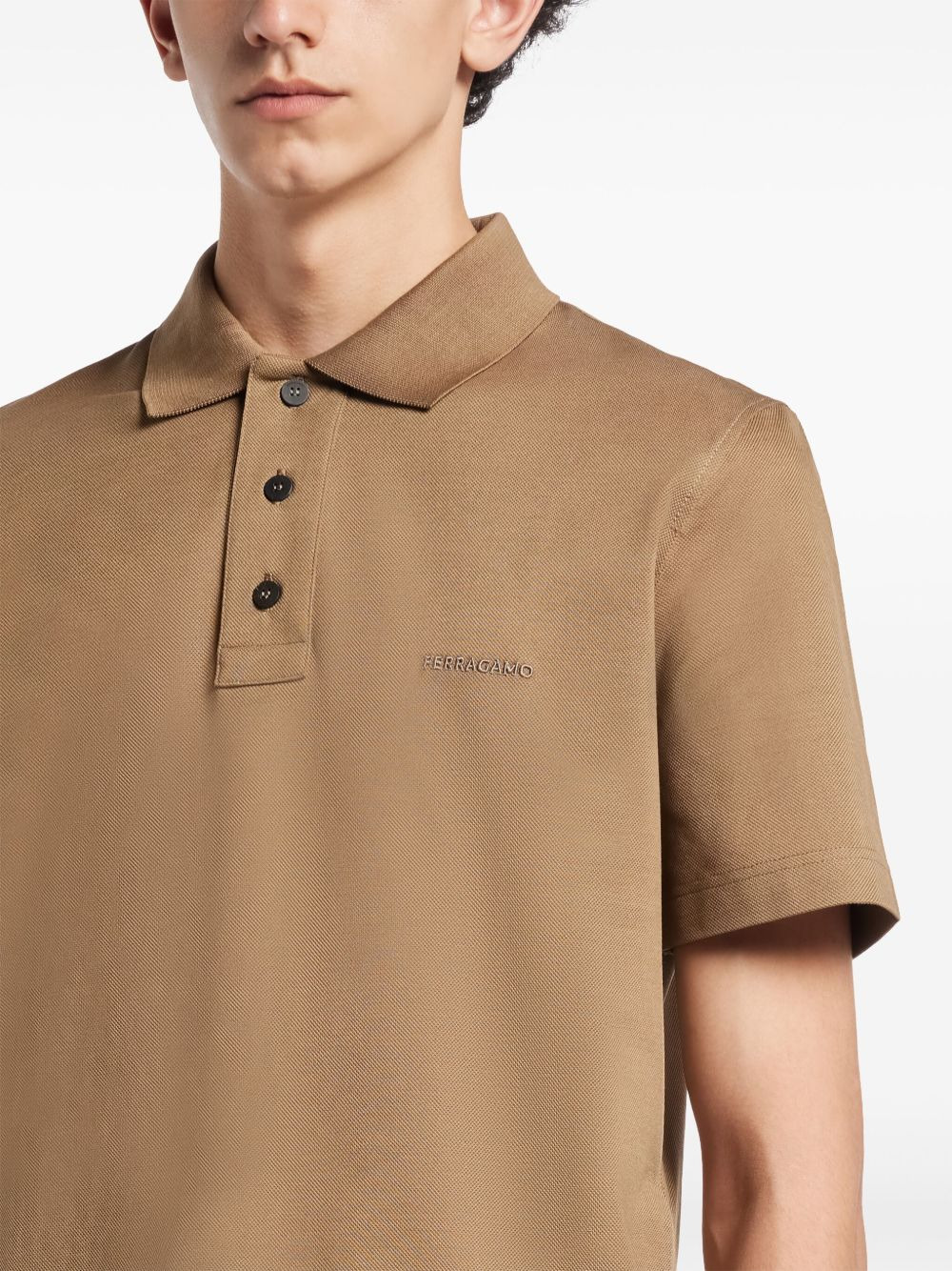 cotton polo shirt - 5