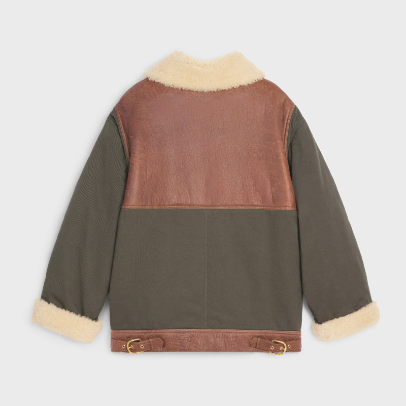 CELINE CELINE ARMY COAT IN VINTAGE SHEARLING outlook
