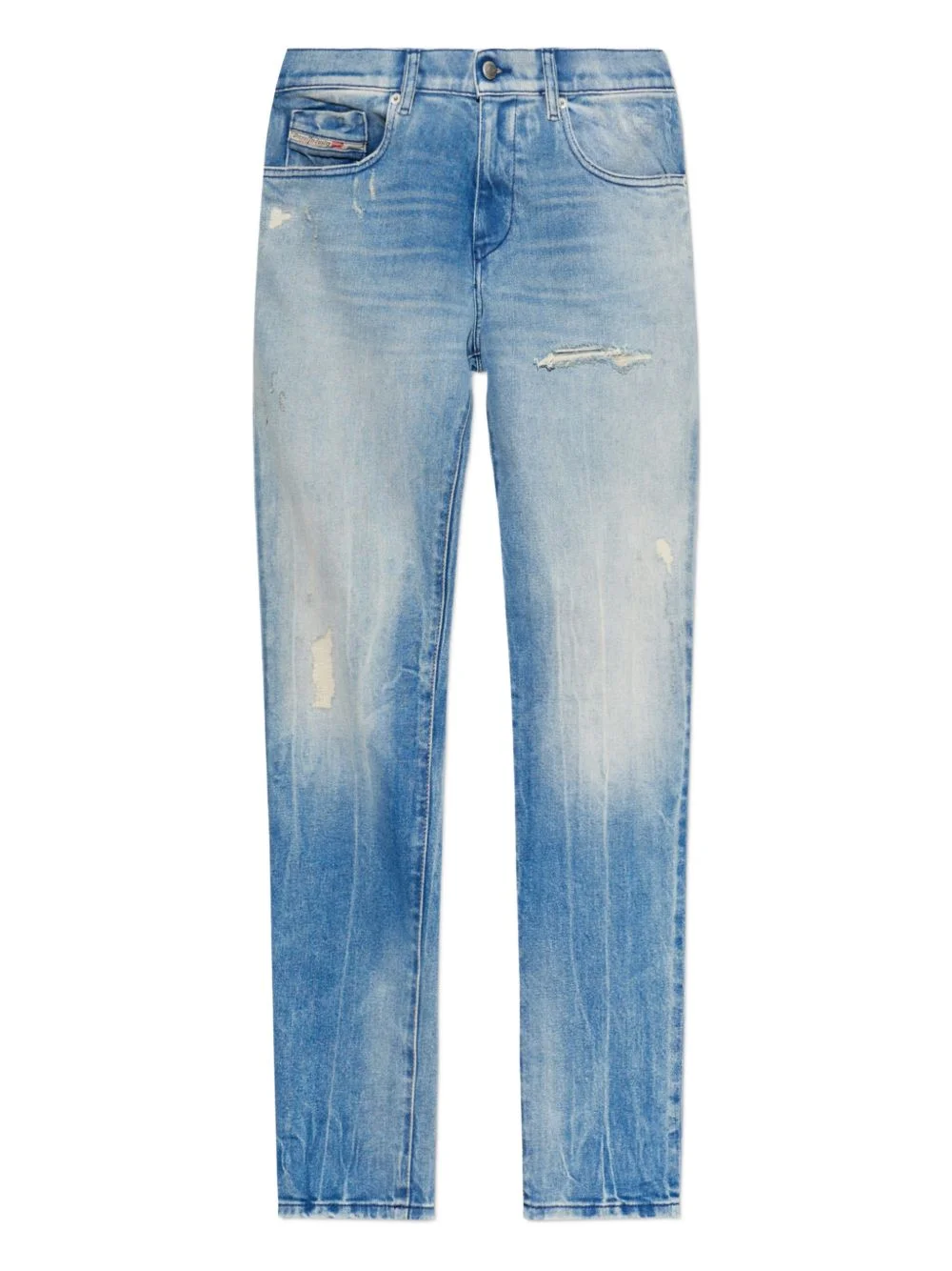 2019 D-Strukt distressed-effect jeans - 1
