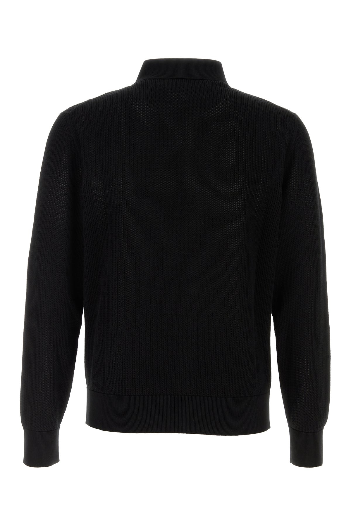 Black mesh cardigan - 2