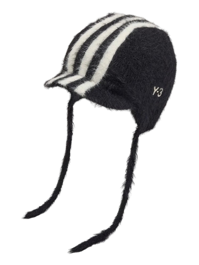 3-STRIPES BONNET - BLACK / CORE WHITE 1