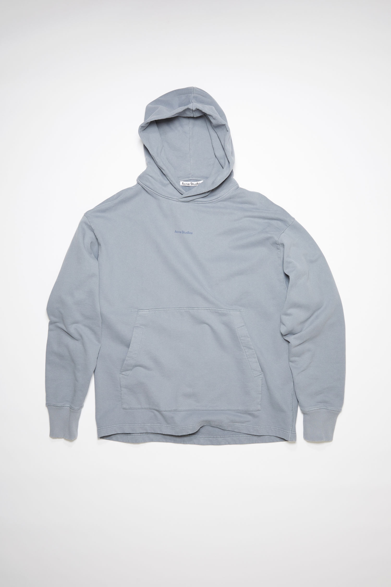 Hooded sweatshirt - Steel grey - 4