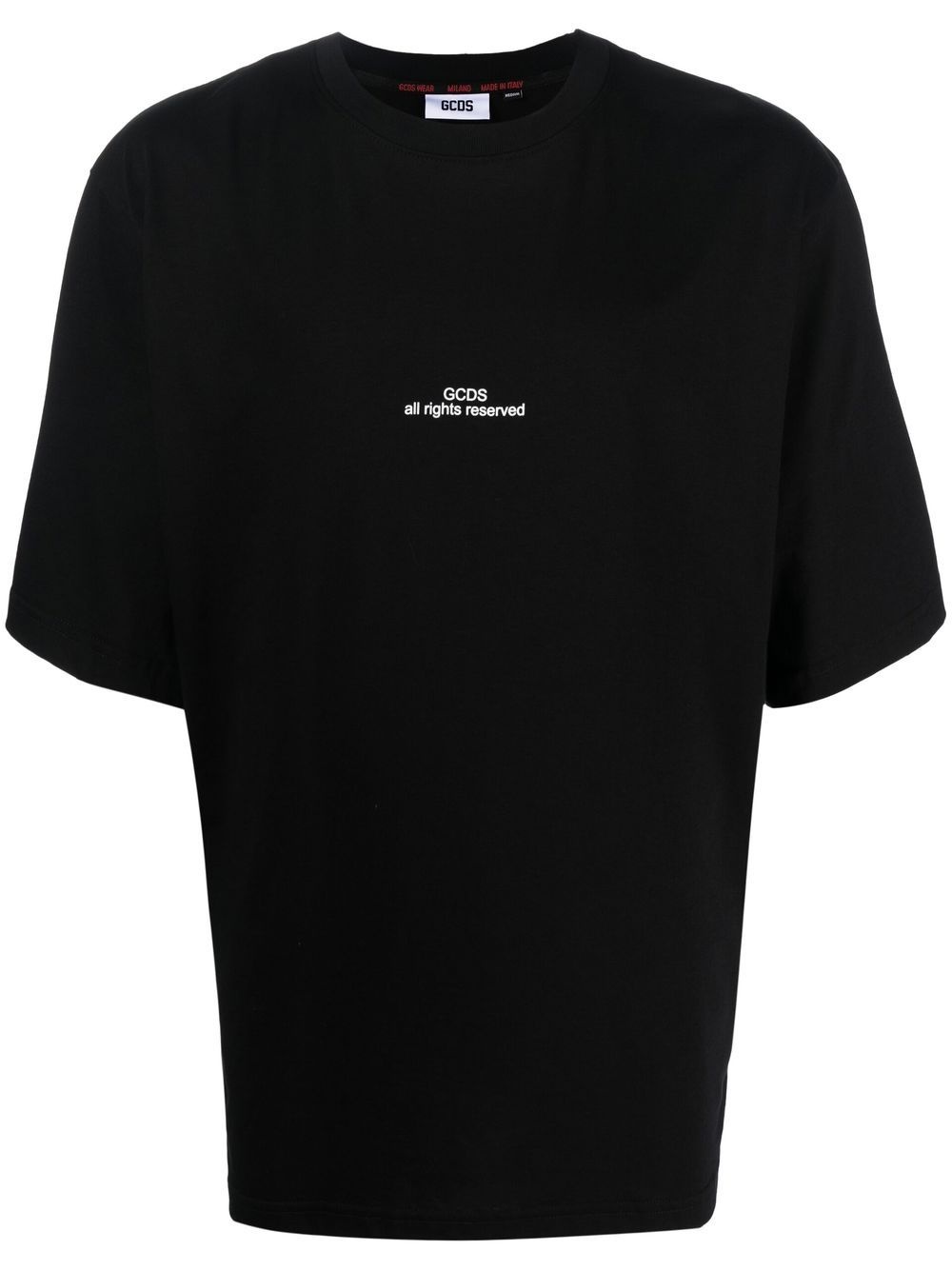 logo-print short-sleeve T-shirt - 1