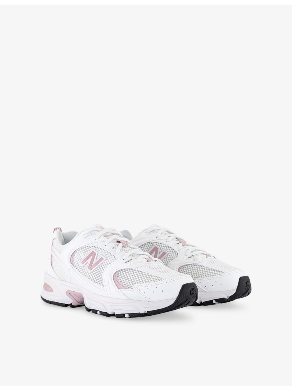 MR530 Leather And Mesh Trainers - 3