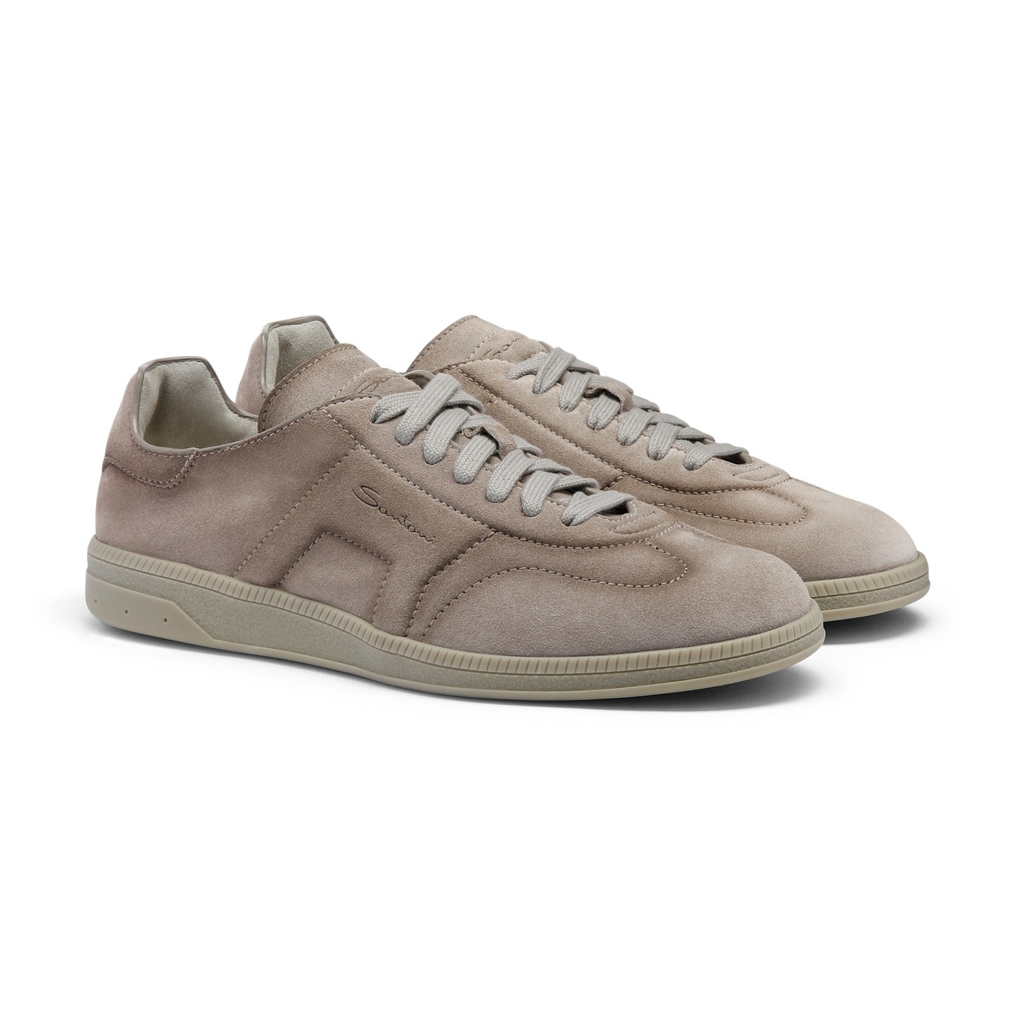 Men's grey suede DBS Oly sneaker - 3