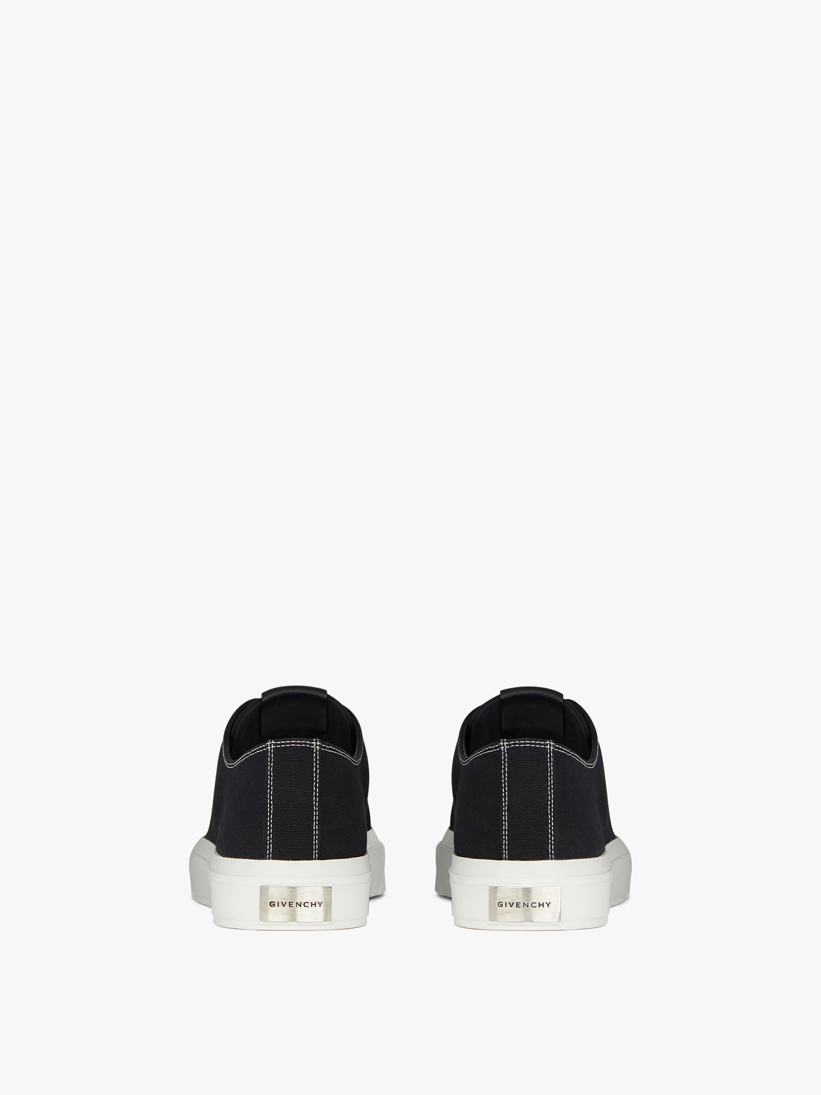 SNEAKERS CITY IN CANVAS AND LEATHER - 5