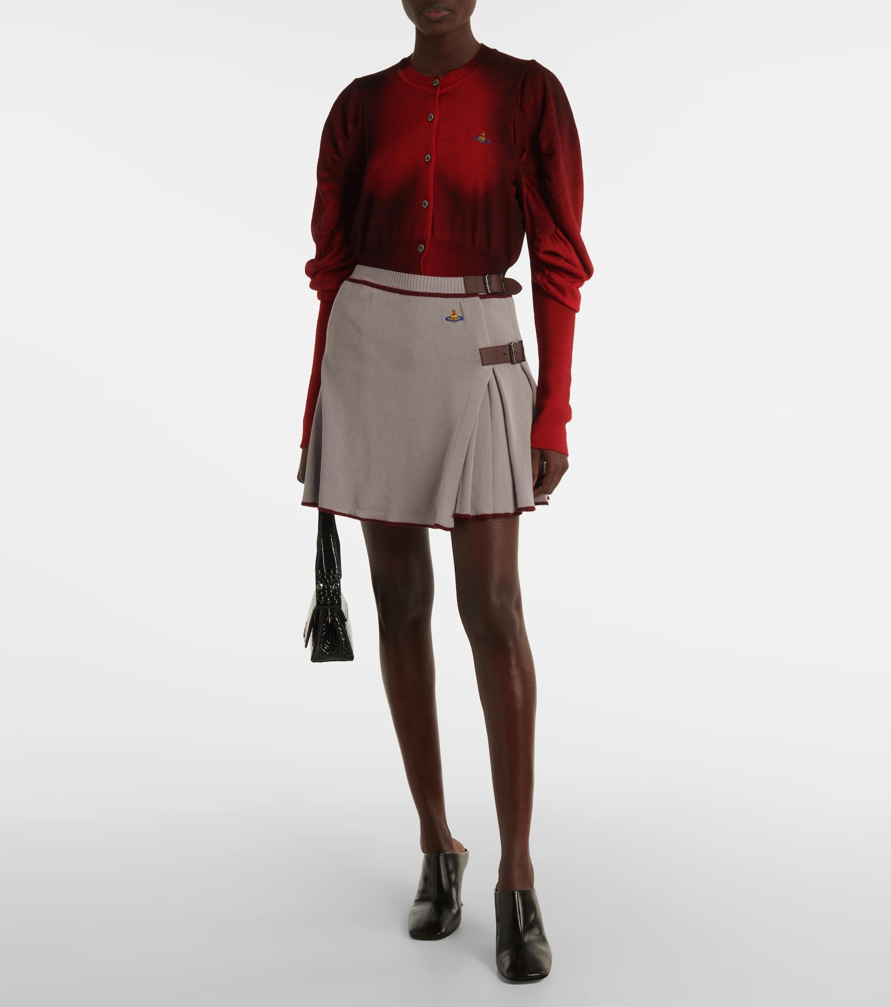Valentina cotton and wool kilt - 2