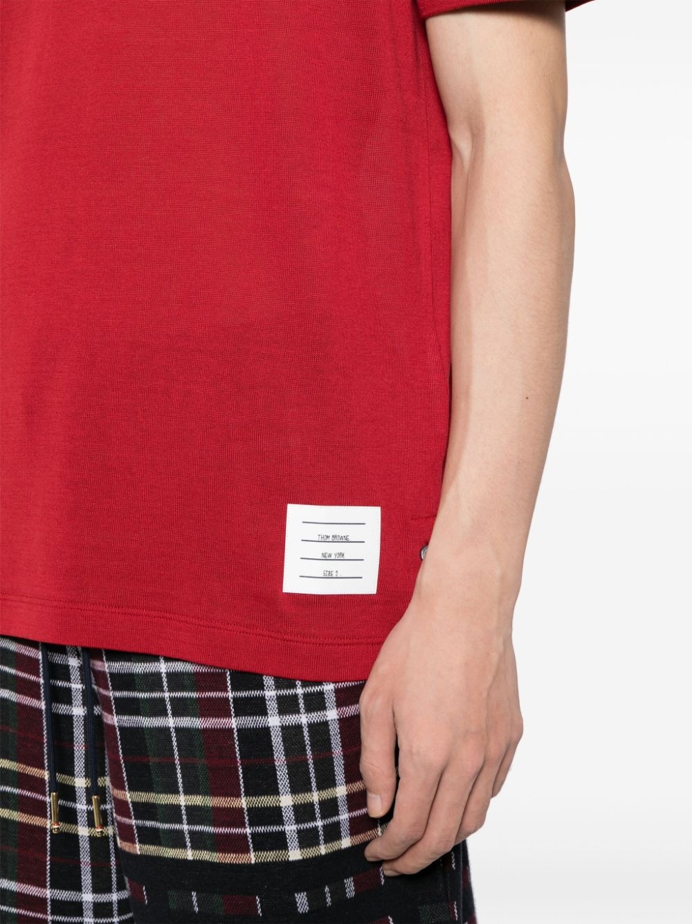 cotton stripe T-shirt - 5