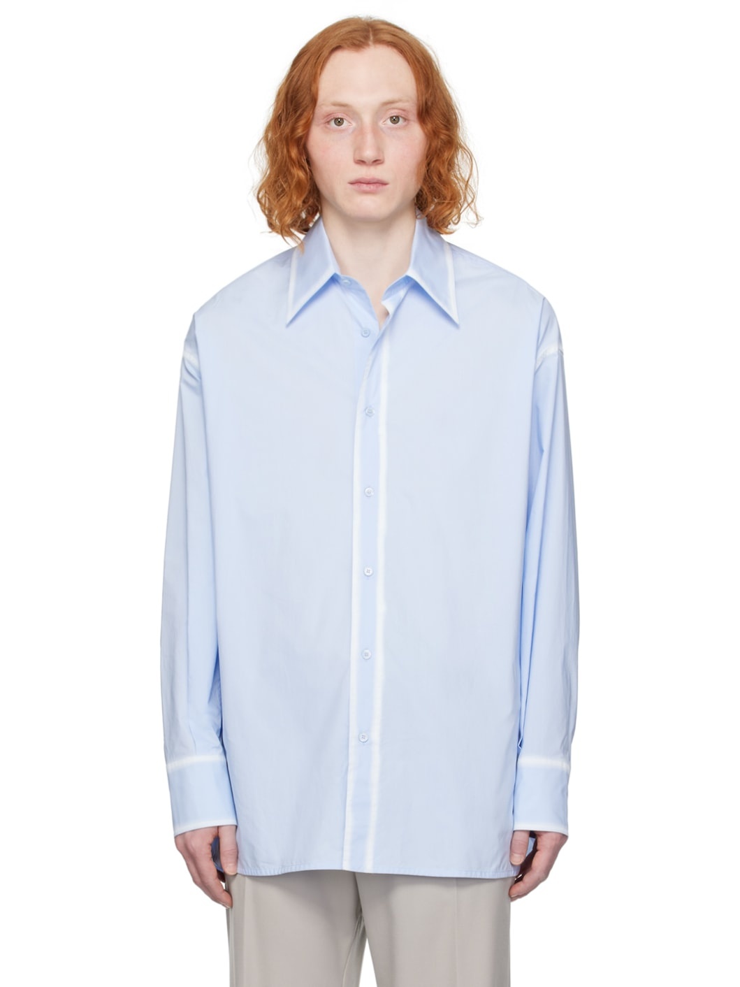 Blue Faded Shirt - 1