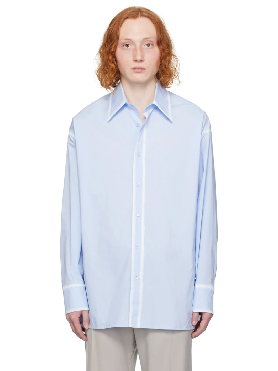 Blue Faded Shirt - 1