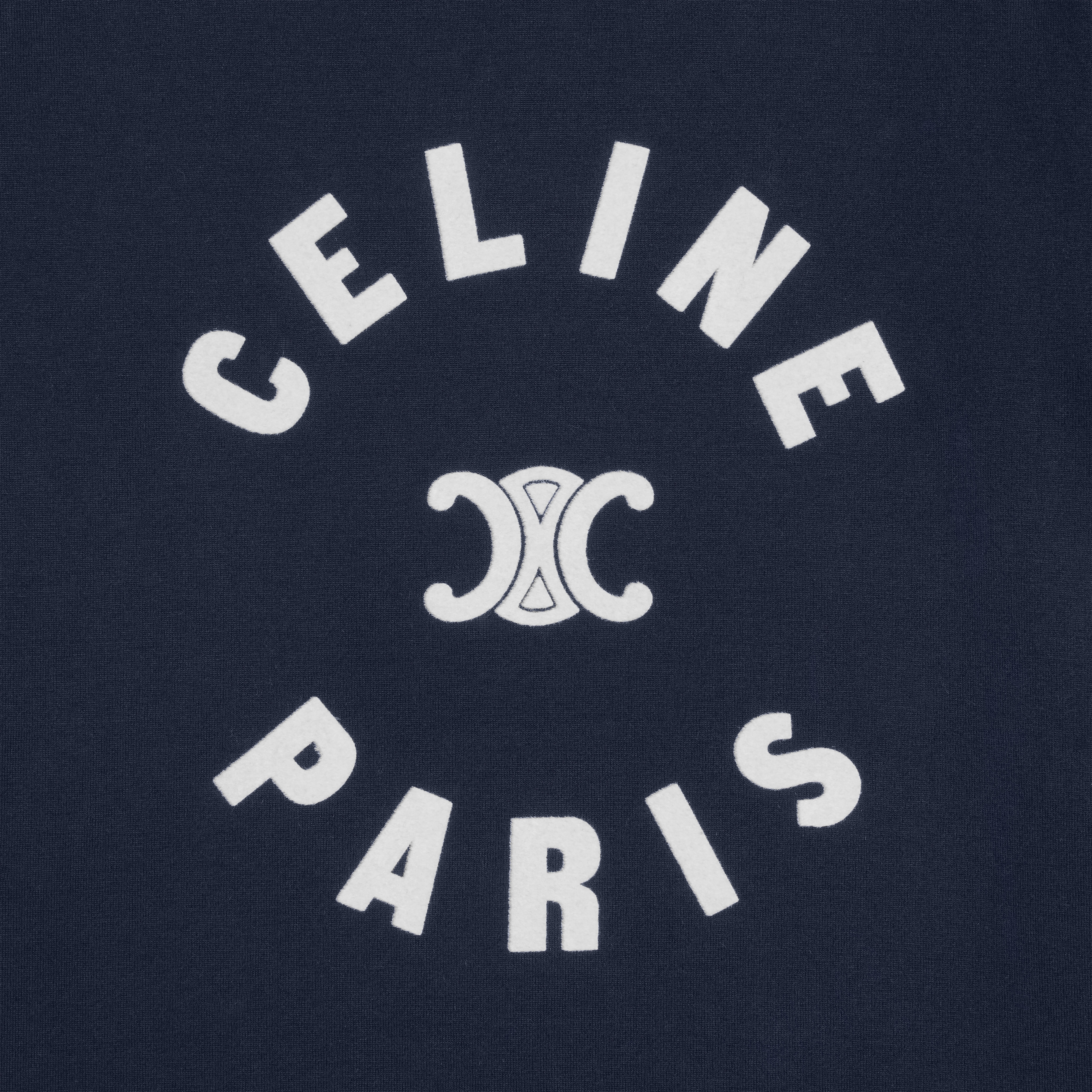 Celine Triomphe t-shirt in cotton jersey - 4