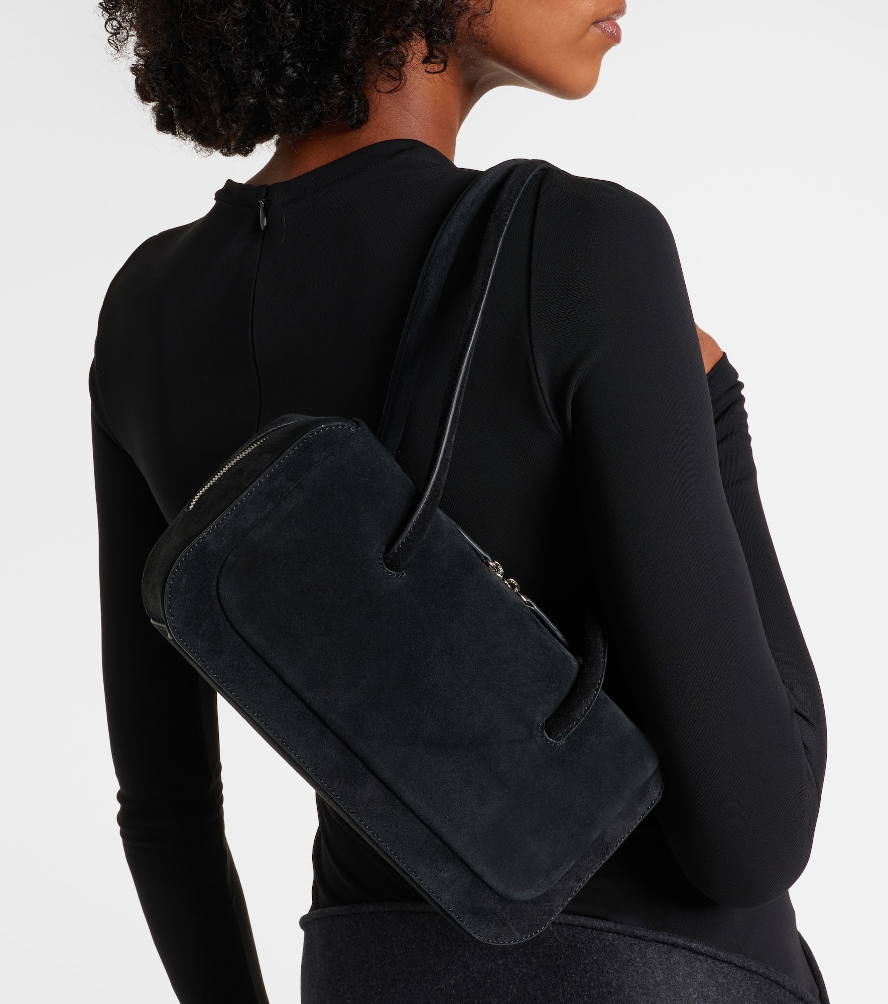 Lagune Mini suede shoulder bag - 2