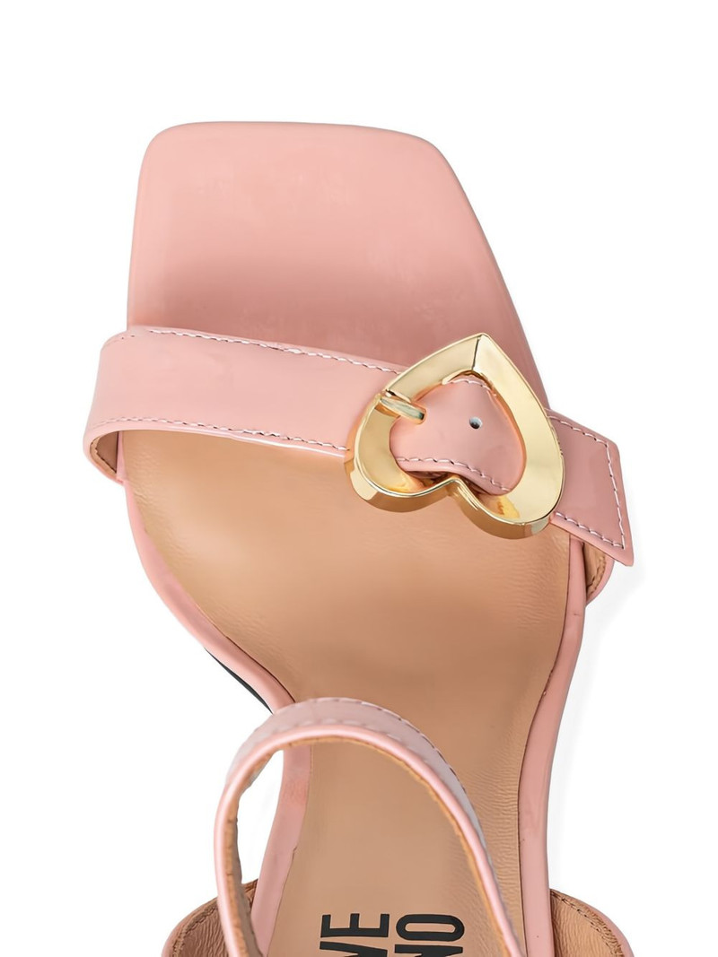 heart-buckle strap sandals 3