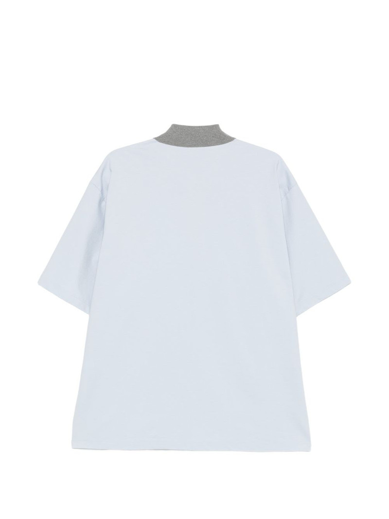 Kolor butto-detail polo shirt outlook
