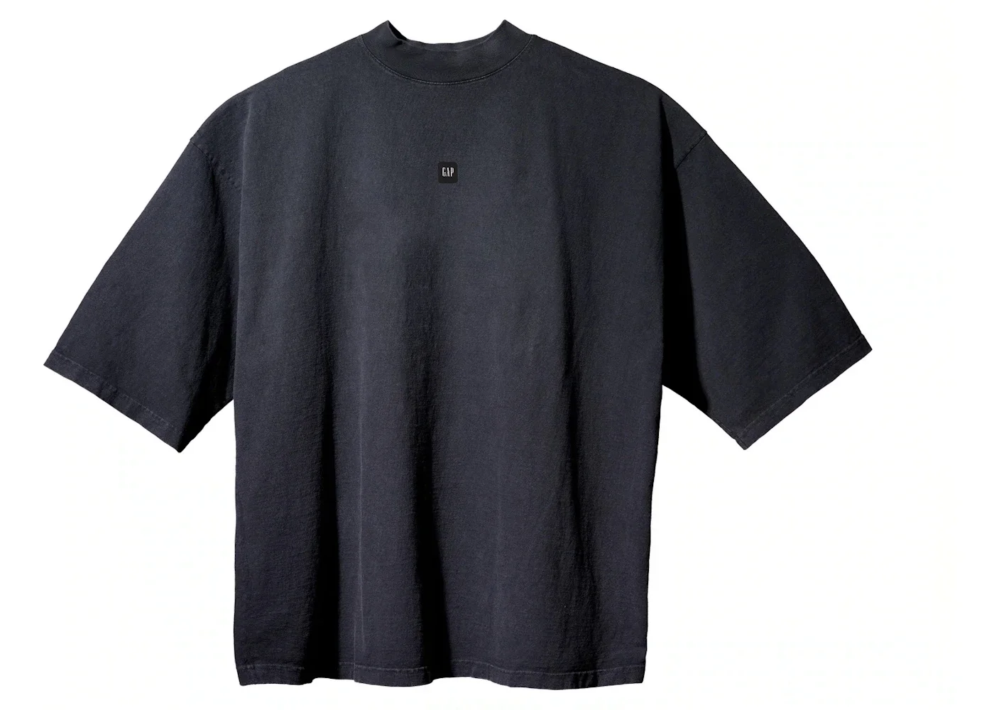 Yeezy Gap Logo 3/4 Sleeve Tee Washed Black - 1