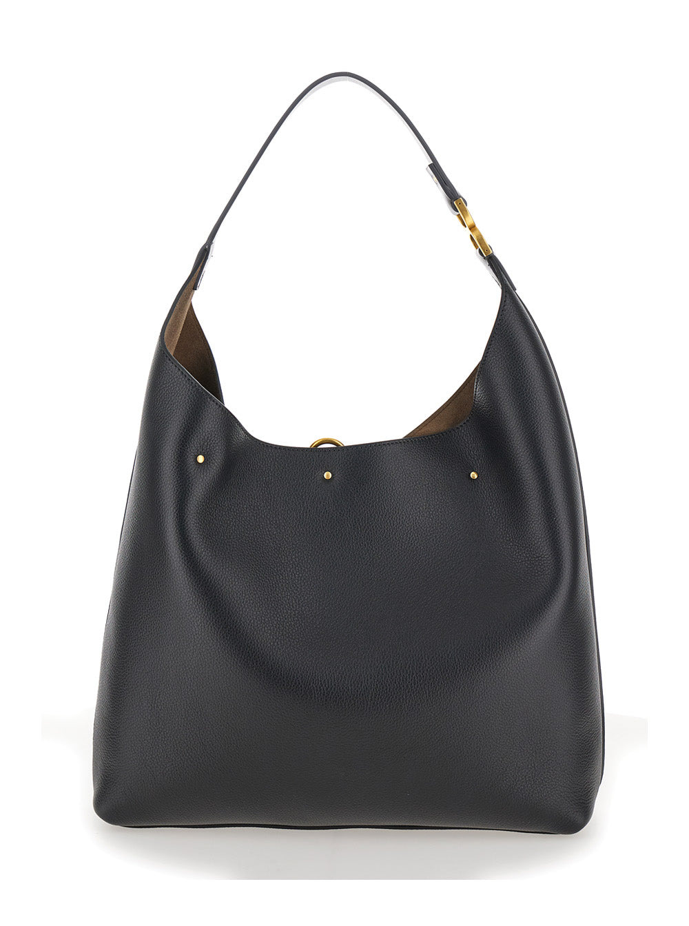 Chloé Women 'Marcie' Black Shopper In Grainy Leather Woman - 4