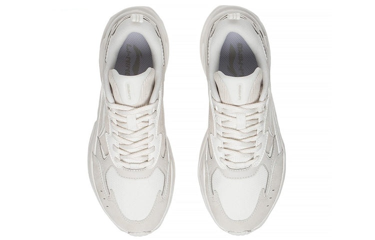 (WMNS) Li-Ning Qixing 'Creamy White Grey' ARLS024-2 - 4