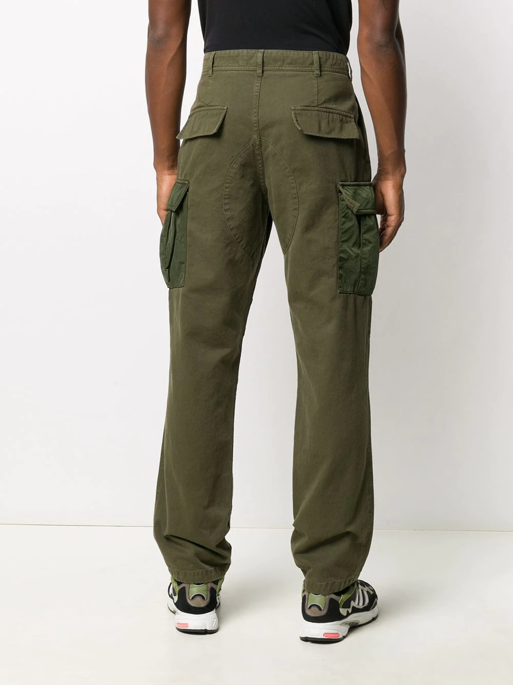 multi-pocket cargo trousers - 4