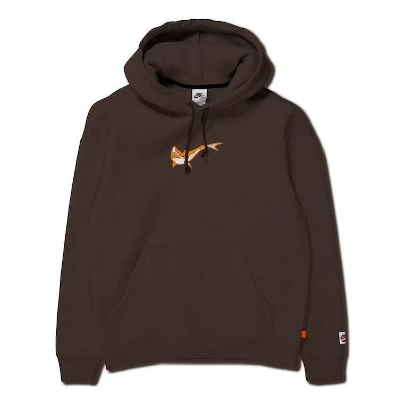 Nike SB Orange Label x Oski Fleece Skate Hoodie 'Baroque Brown' DJ3680-237 - 1