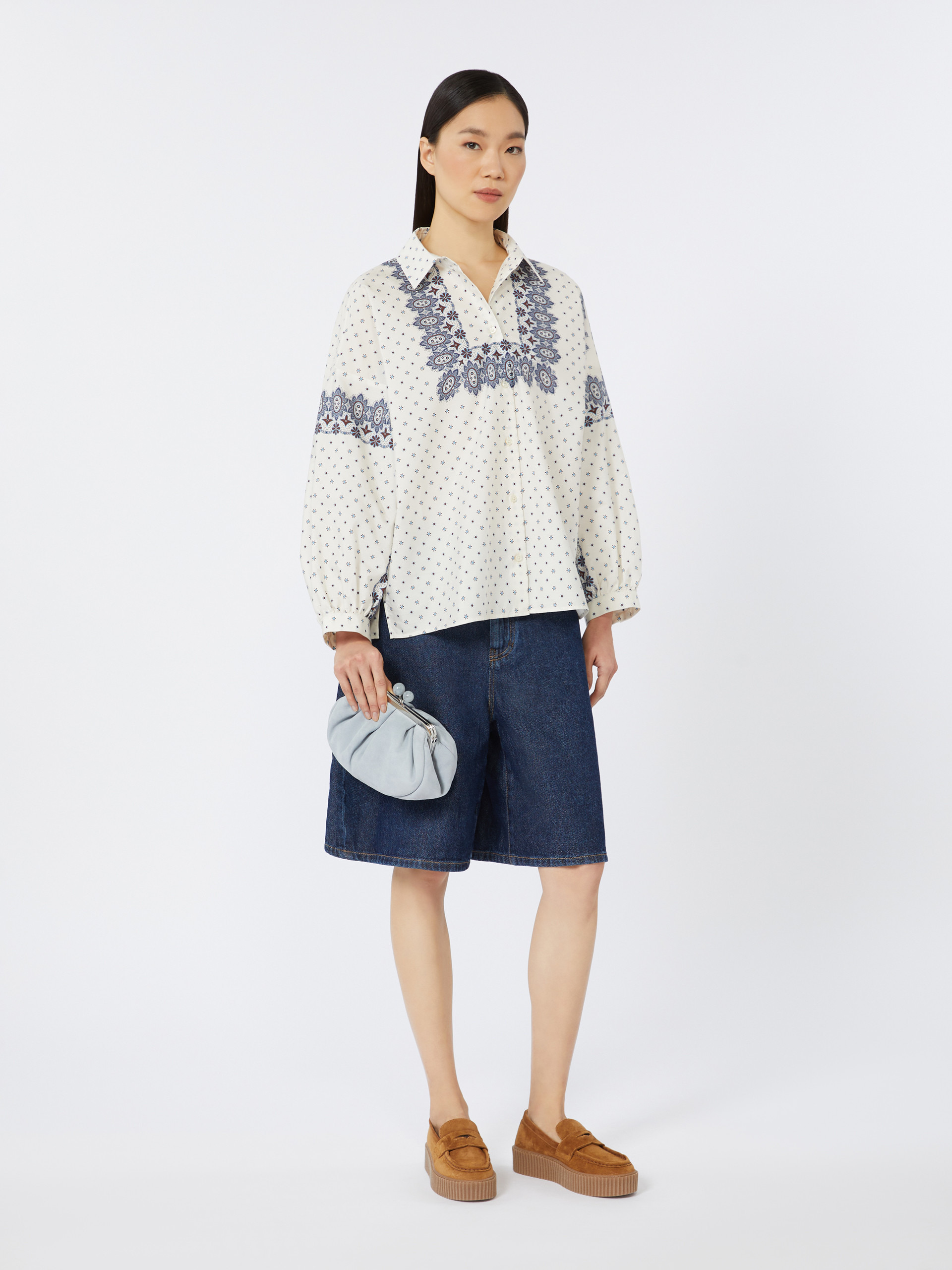 VALOIS Small suede Pasticcino Bag - 7