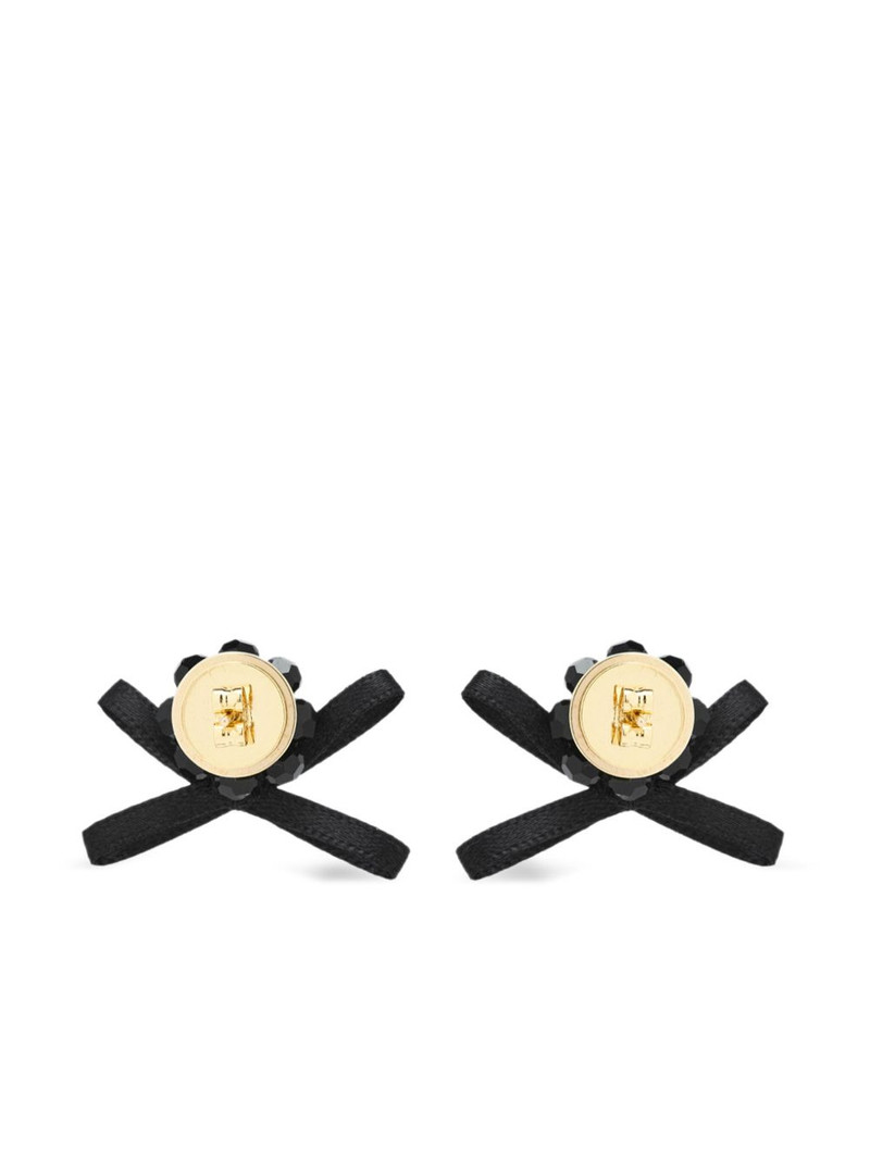 Simone Rocha crystal-embellishment earrings outlook