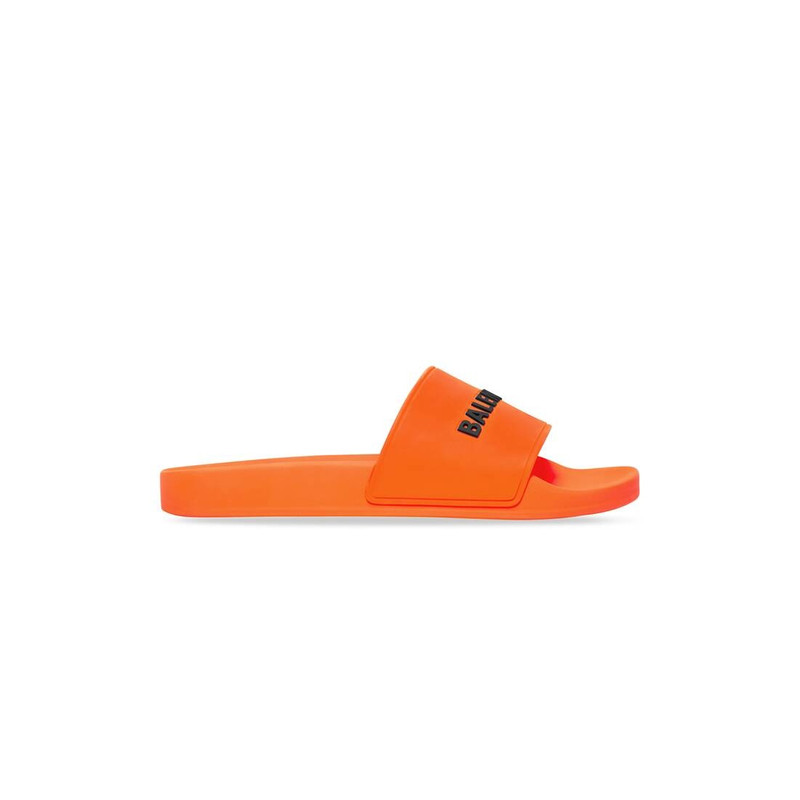 Men's Pool Slide Sandal in Fluo Orange - 1