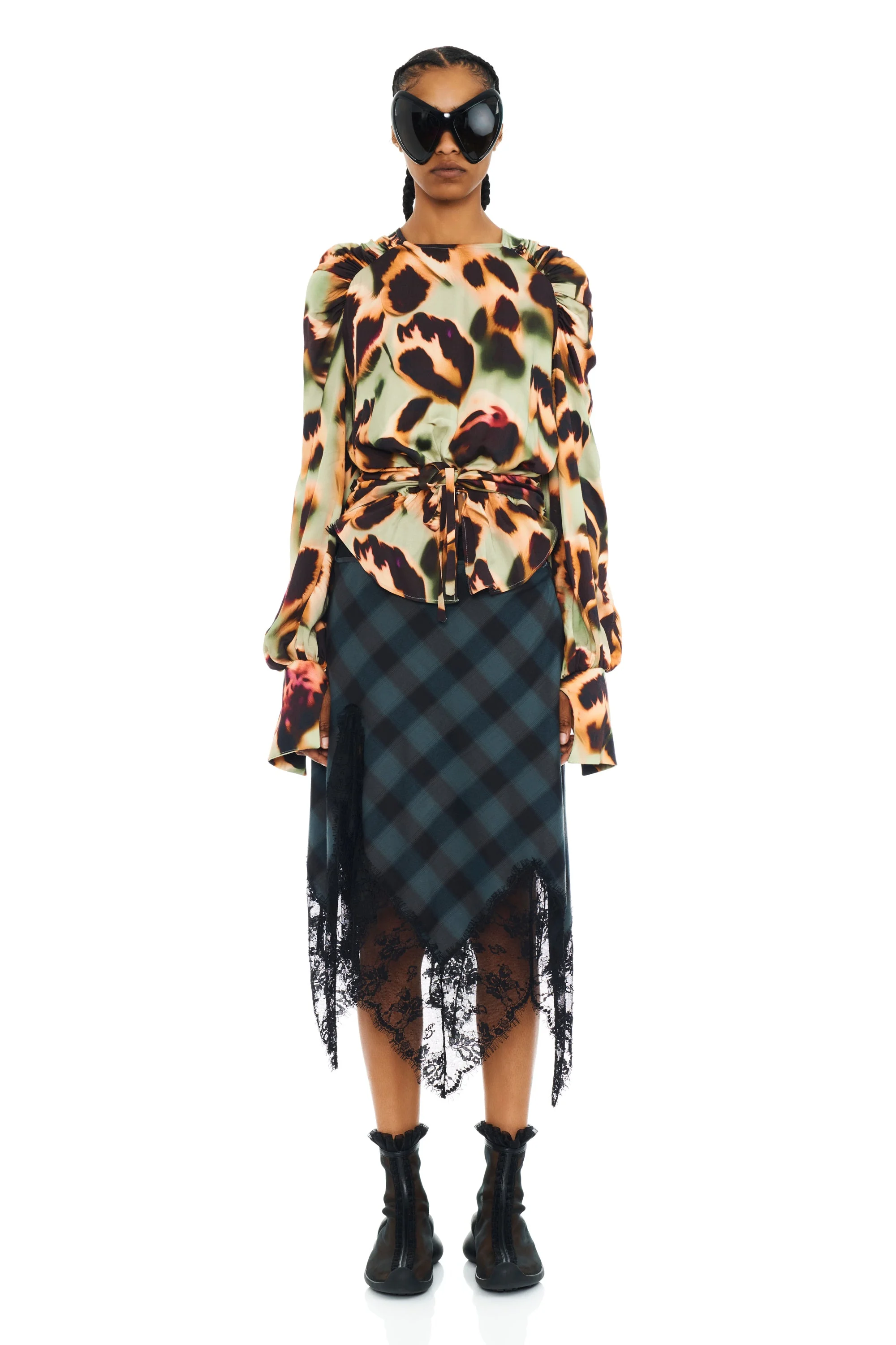 DRIPPY LEOPARD IRIS TOP - 1