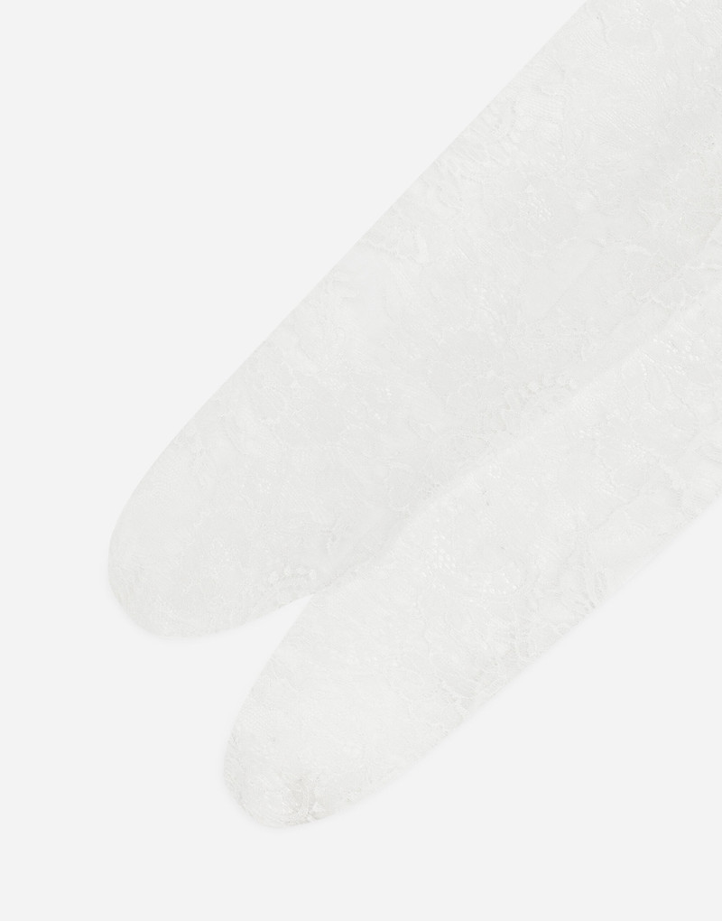 Dolce & Gabbana Lace tights with branded elastic outlook