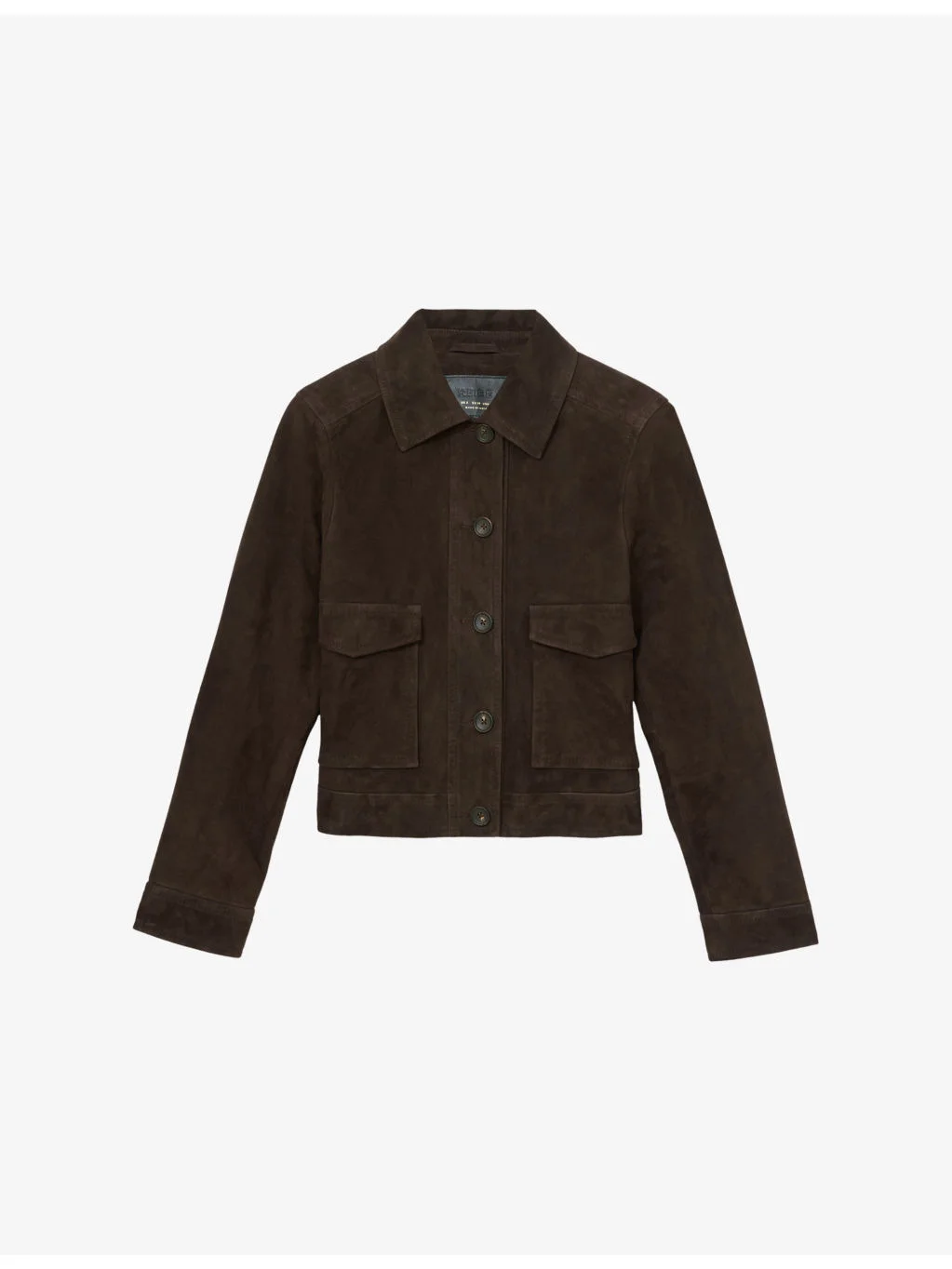 Hanson Suede Trucker Jacket - 1