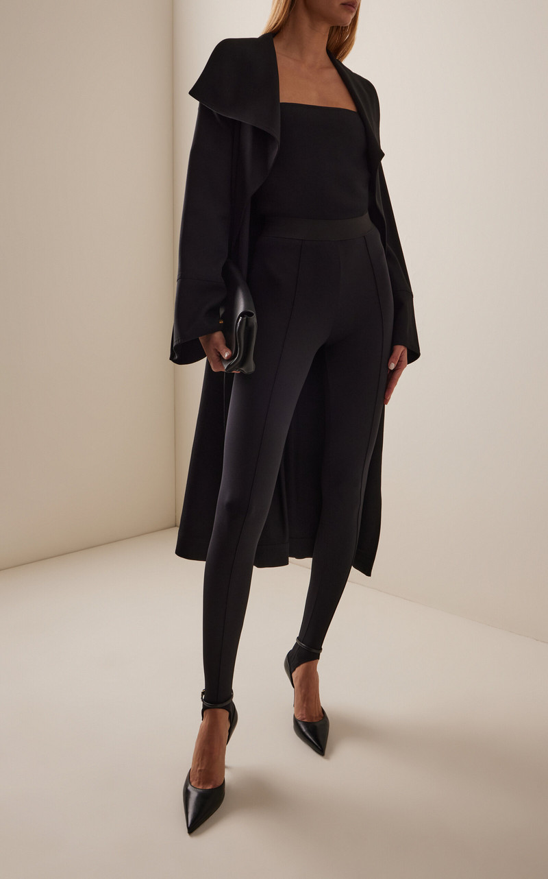 WARDROBE.NYC Opaque Stirrup Legging black outlook