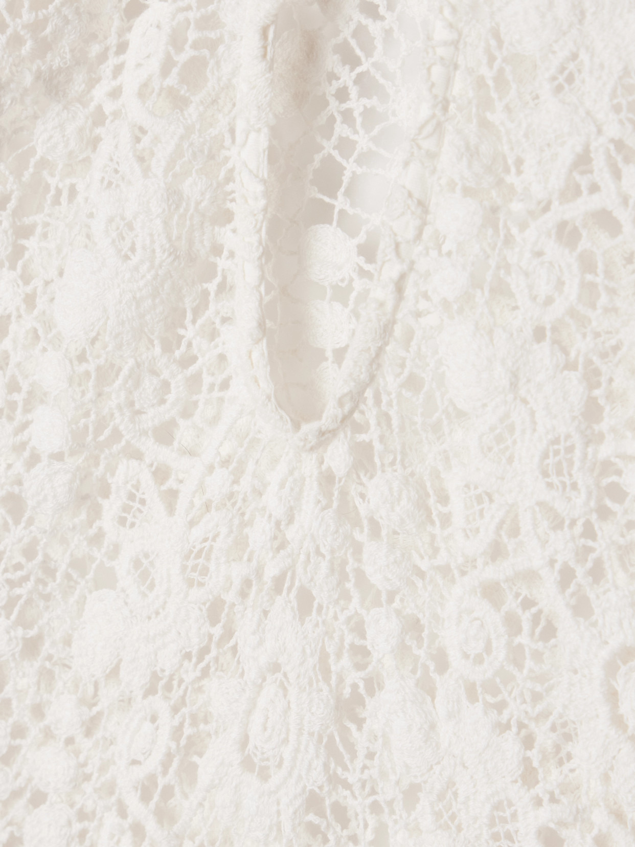 Della Crocheted Cotton Maxi Dress - 4