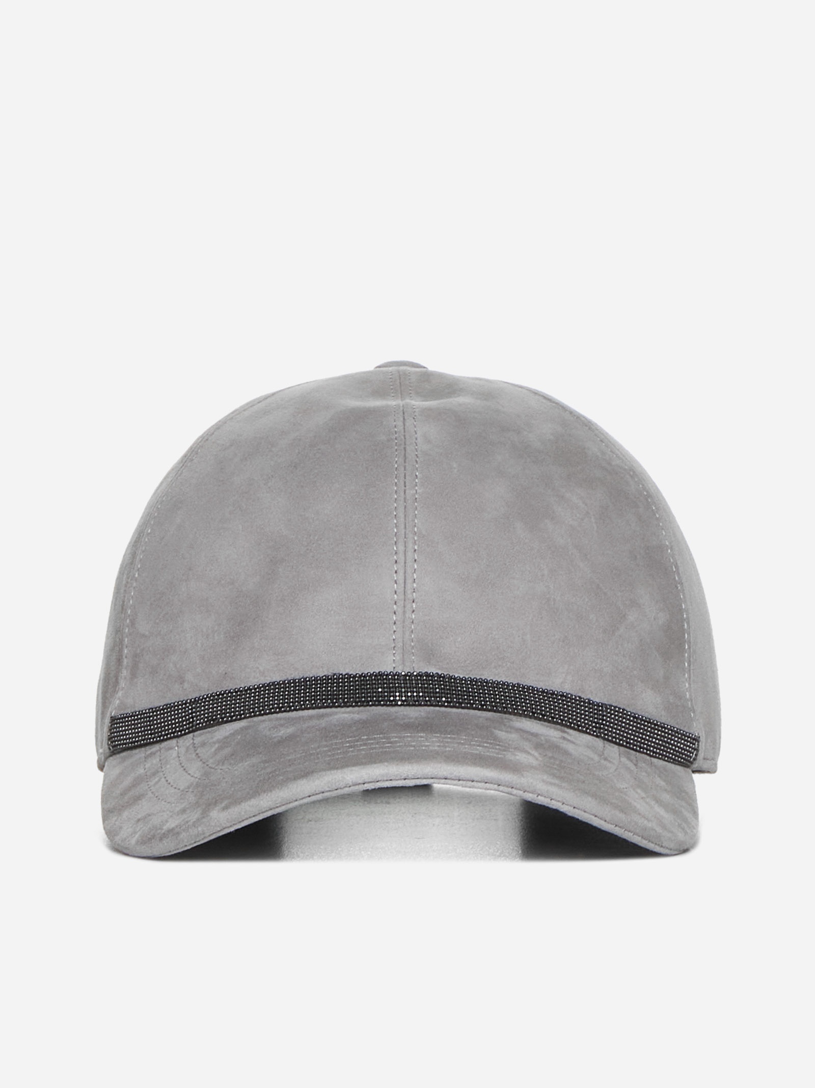 Brunello Cucinelli Suede baseball cap danielloboutique REVERSIBLE