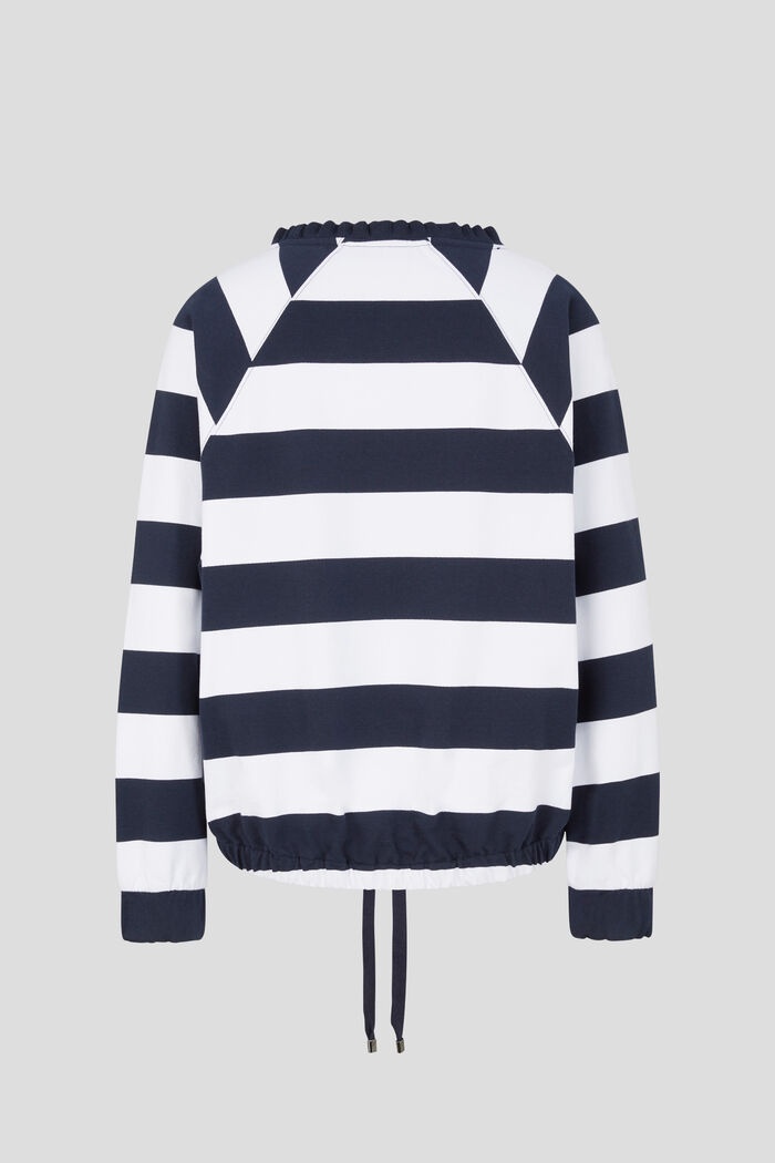 Imani Sweatshirt in Navy/White - 2