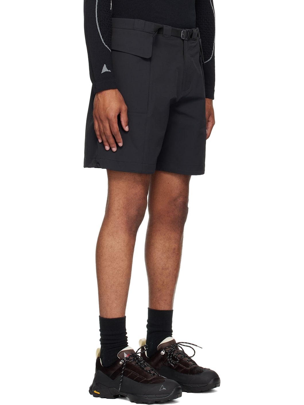 Black Duty Shorts - 2