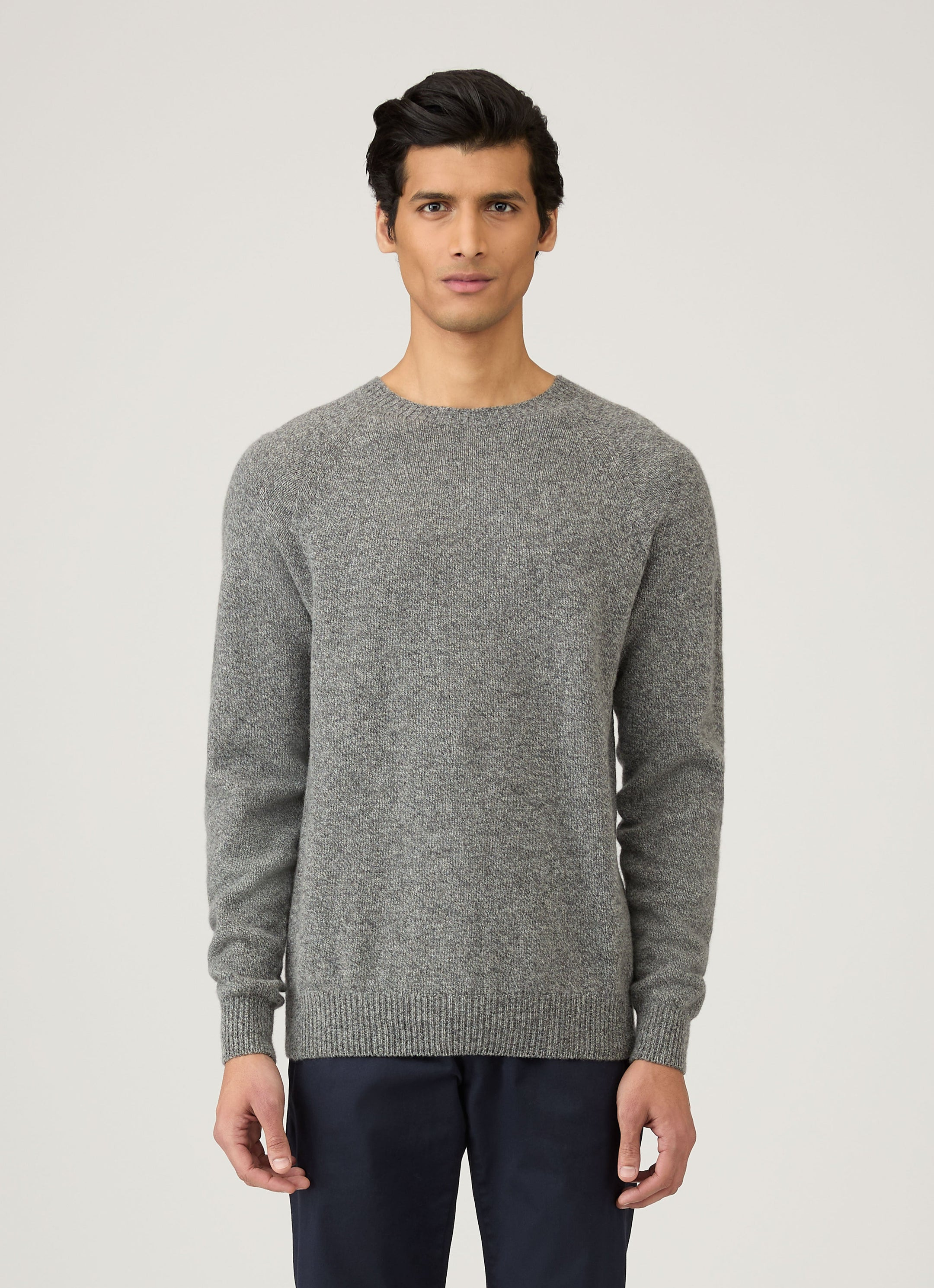 Lambswool Crew Neck Jumper - 2