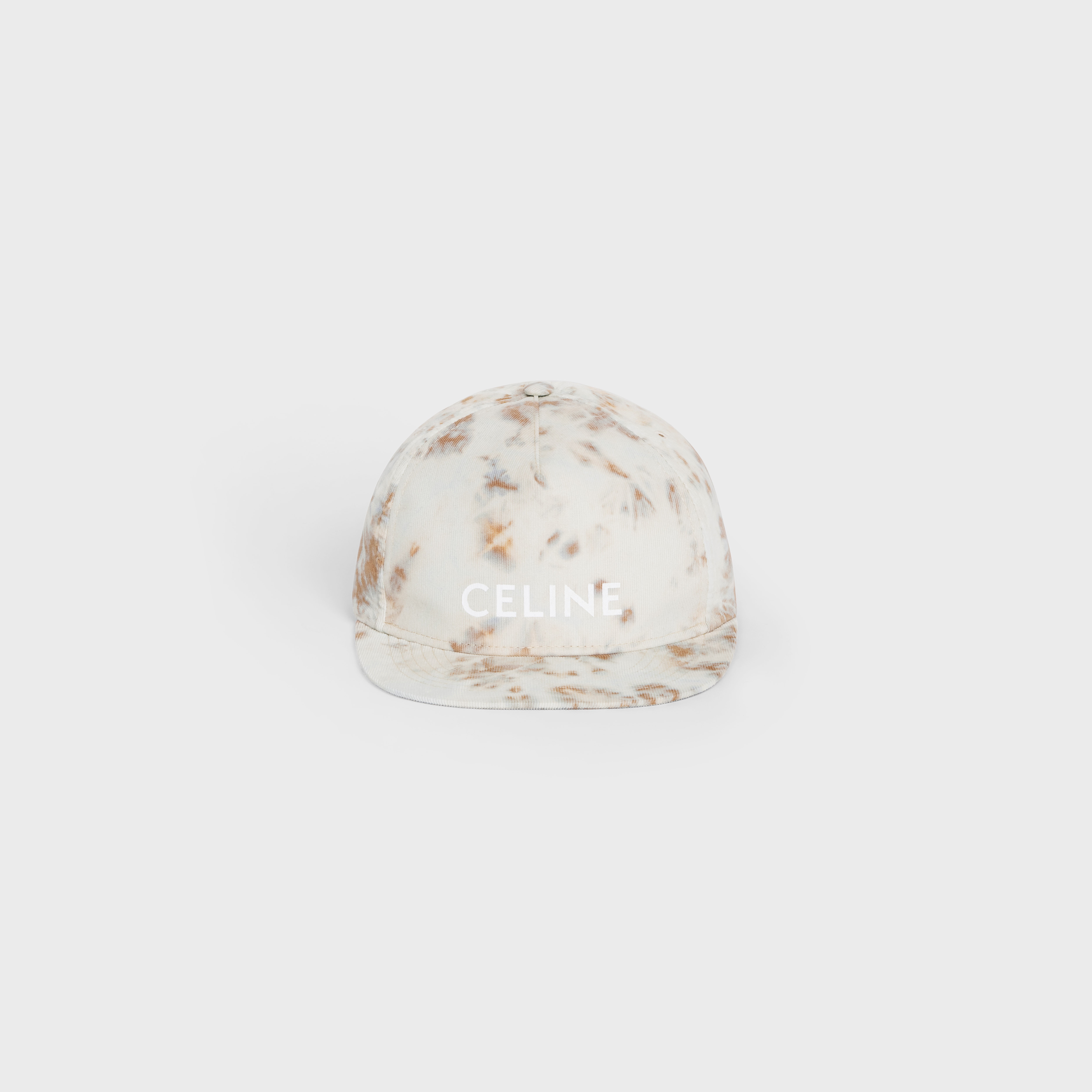 TIE-DYE CELINE SNAPBACK CAP IN VELVET - 2