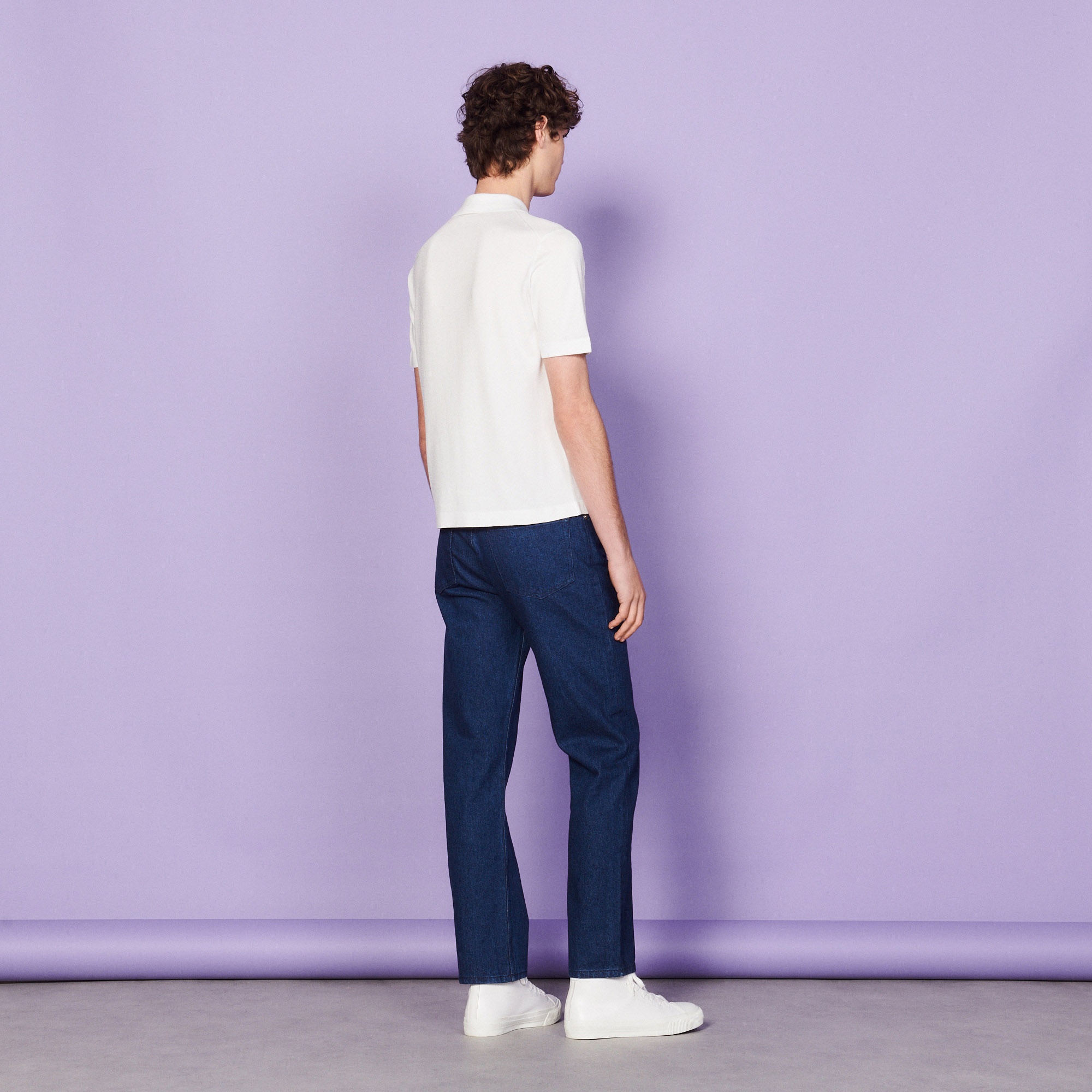 Knitted polo shirt - 3