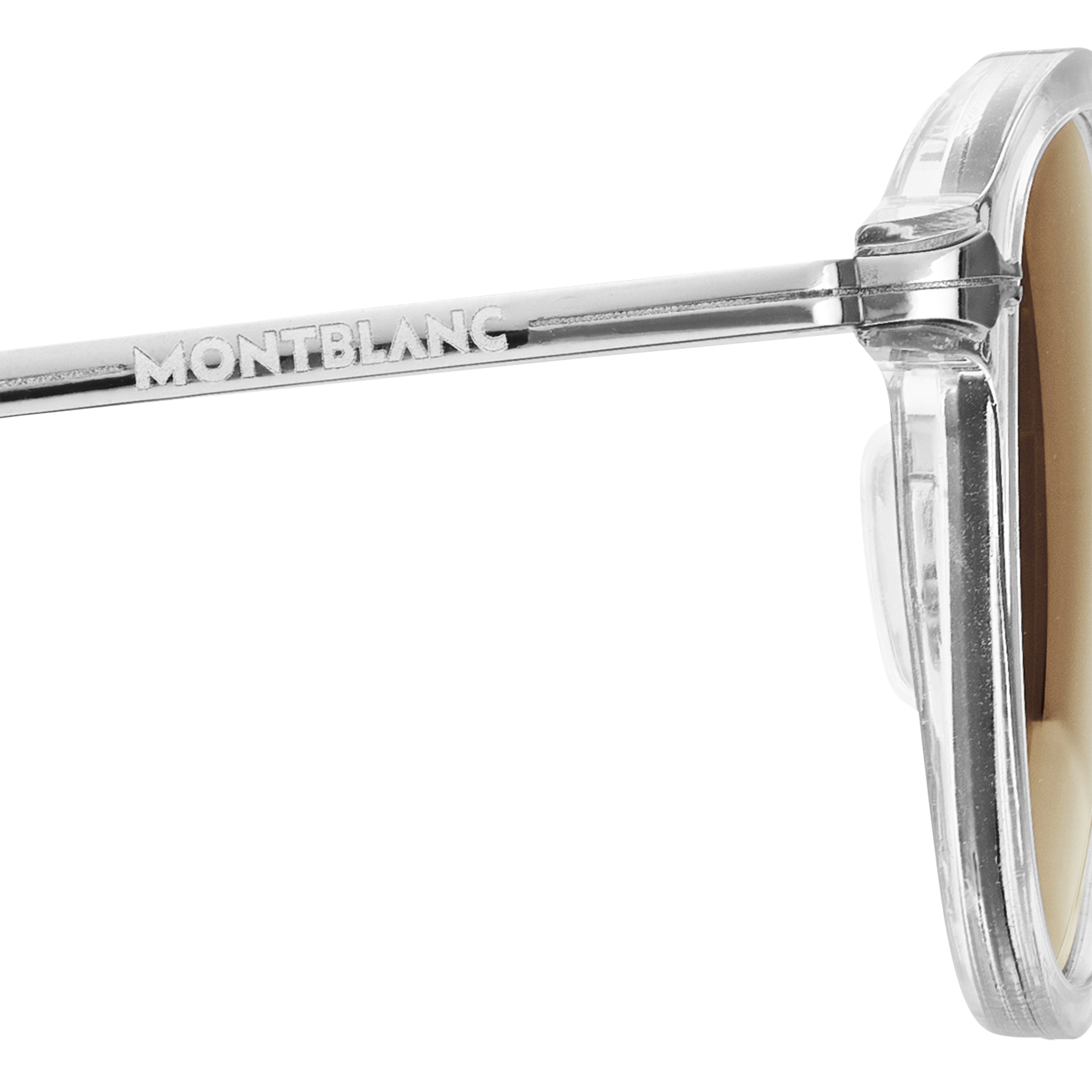 Round Sunglasses with Gray-Colored Injected Frame - 4