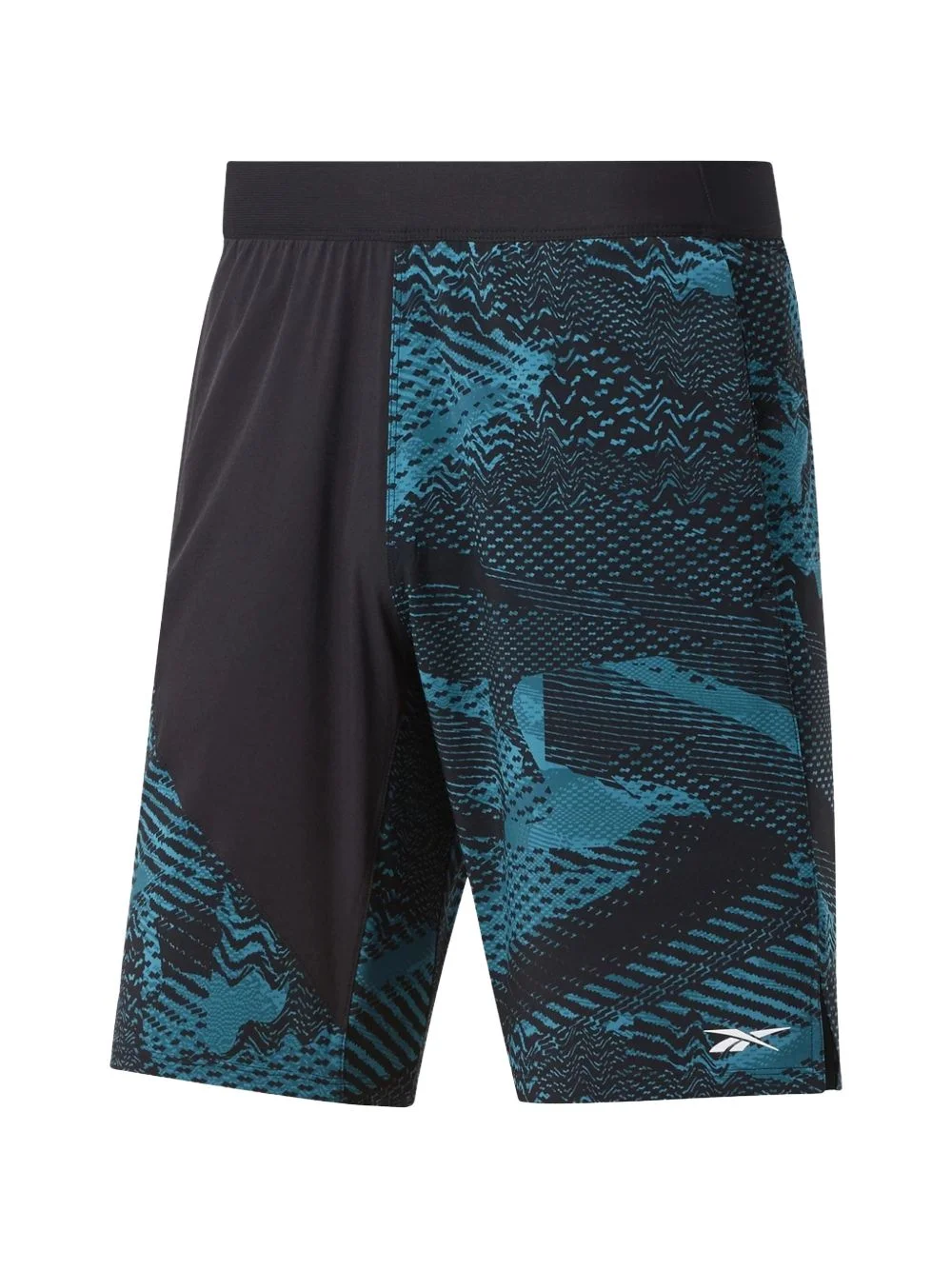 logo-detail printed shorts - 1