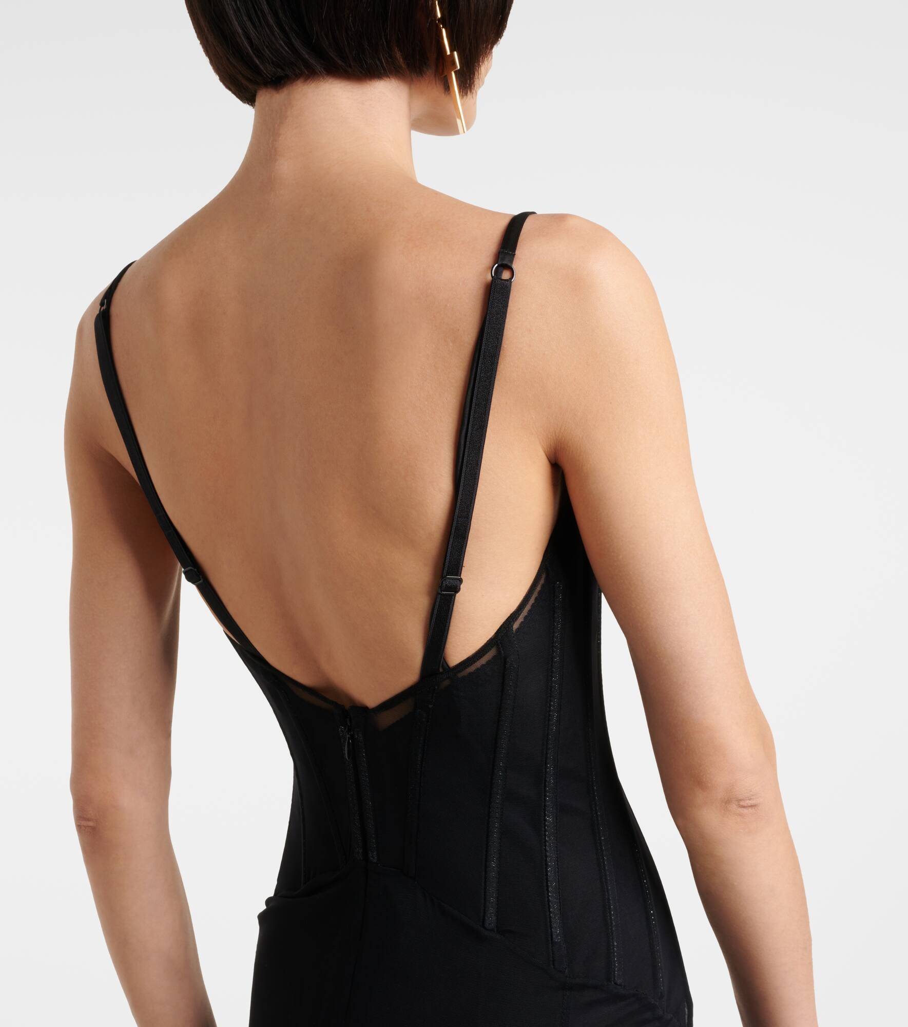 Satin corset dress - 5