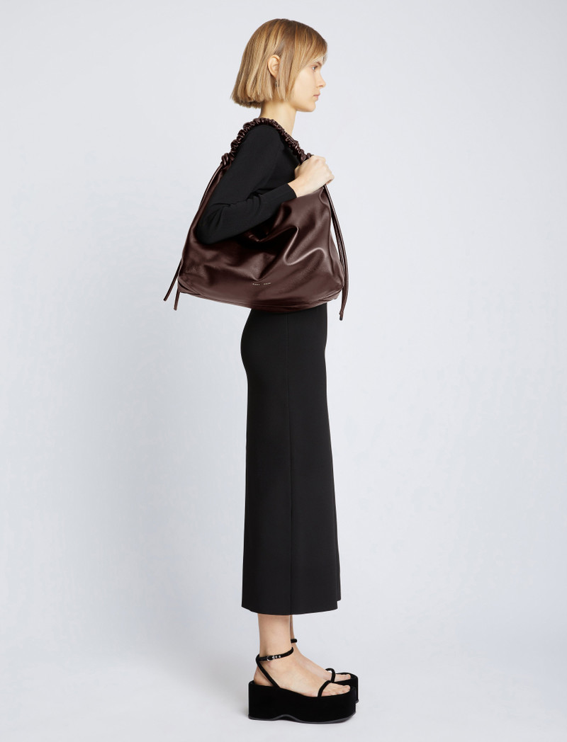 Proenza Schouler Large Drawstring Shoulder Bag outlook