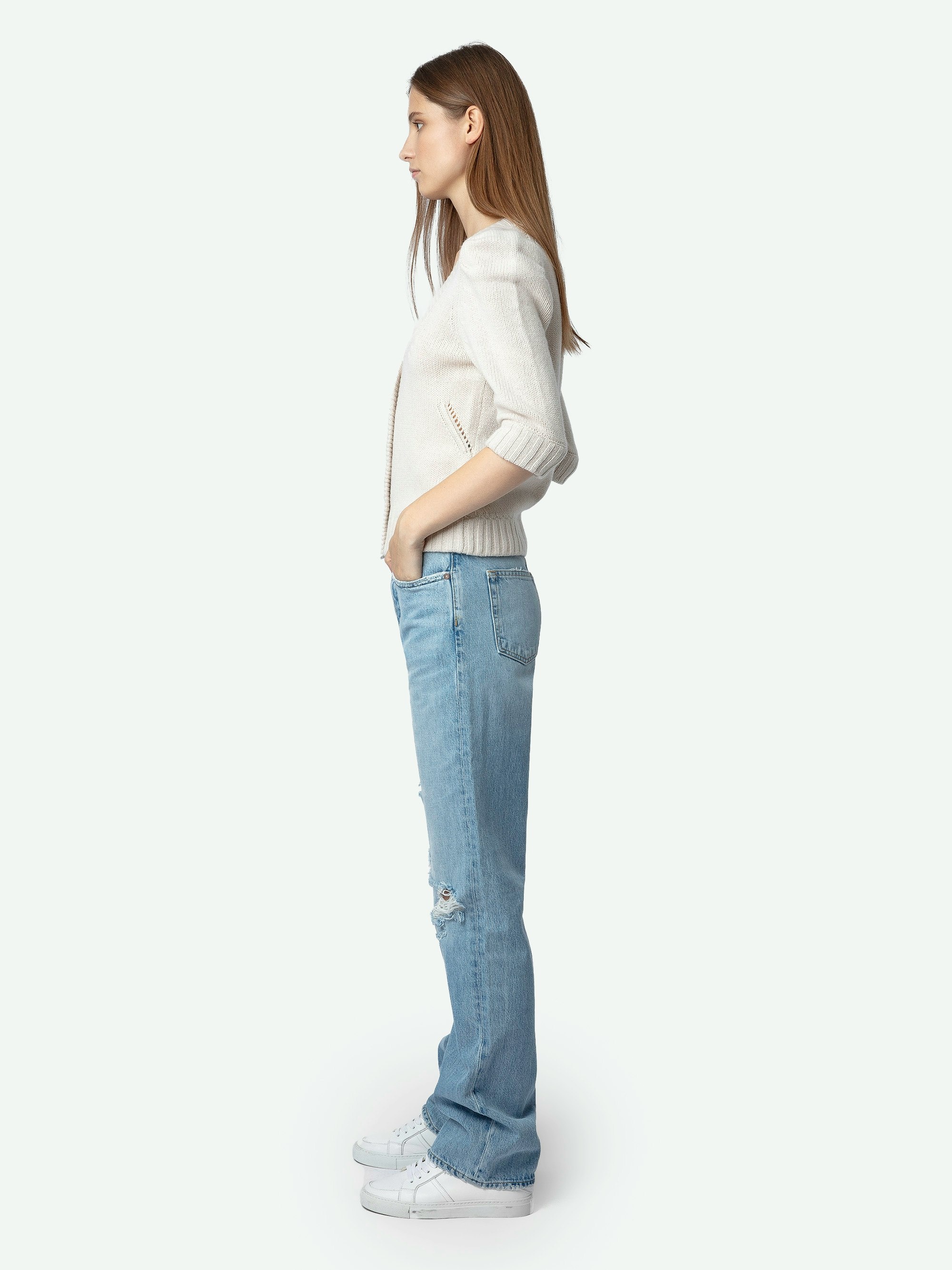 Stevie Ripped 90's Jeans - 4