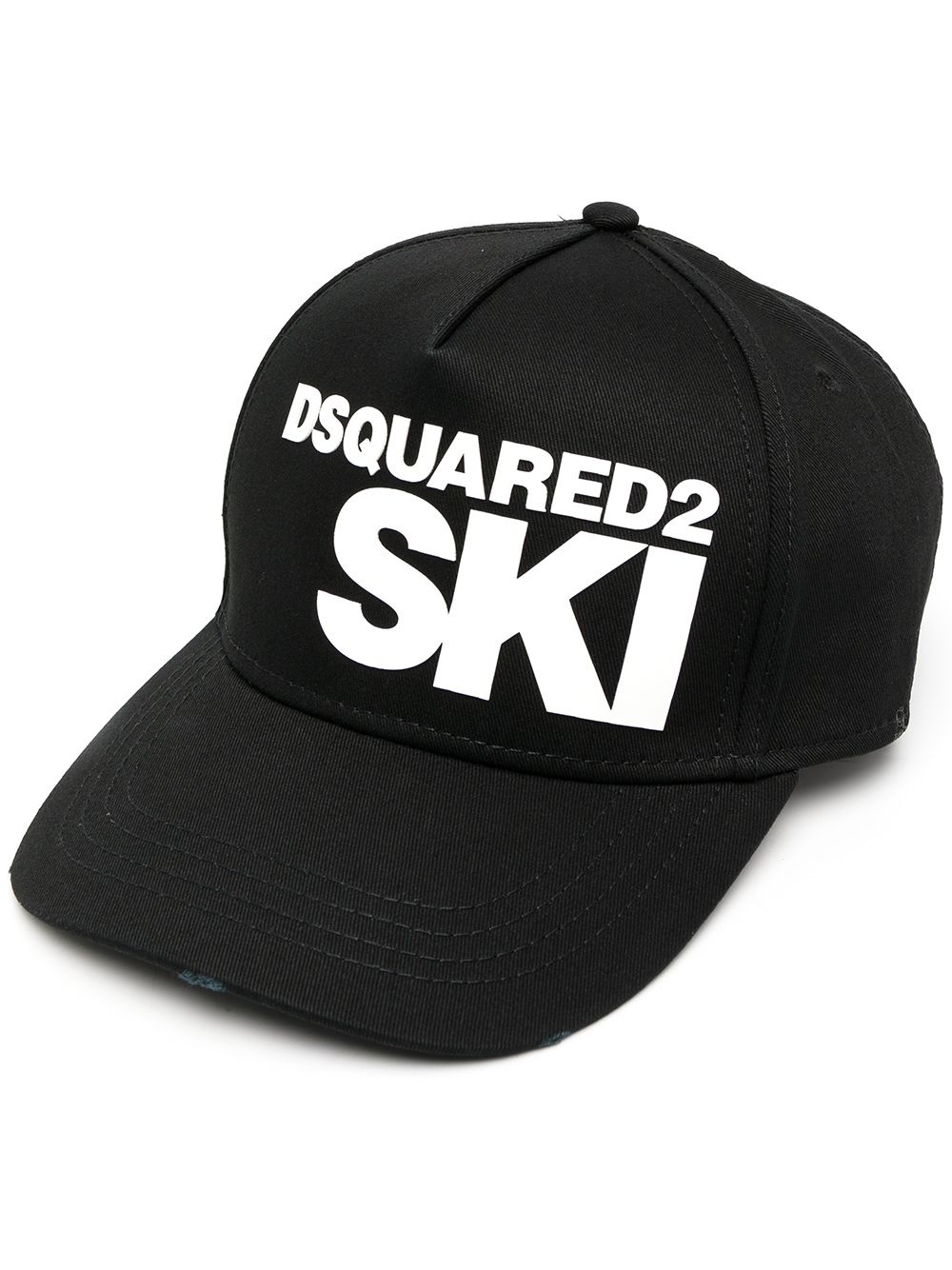 Ski logo-print baseball cap - 1