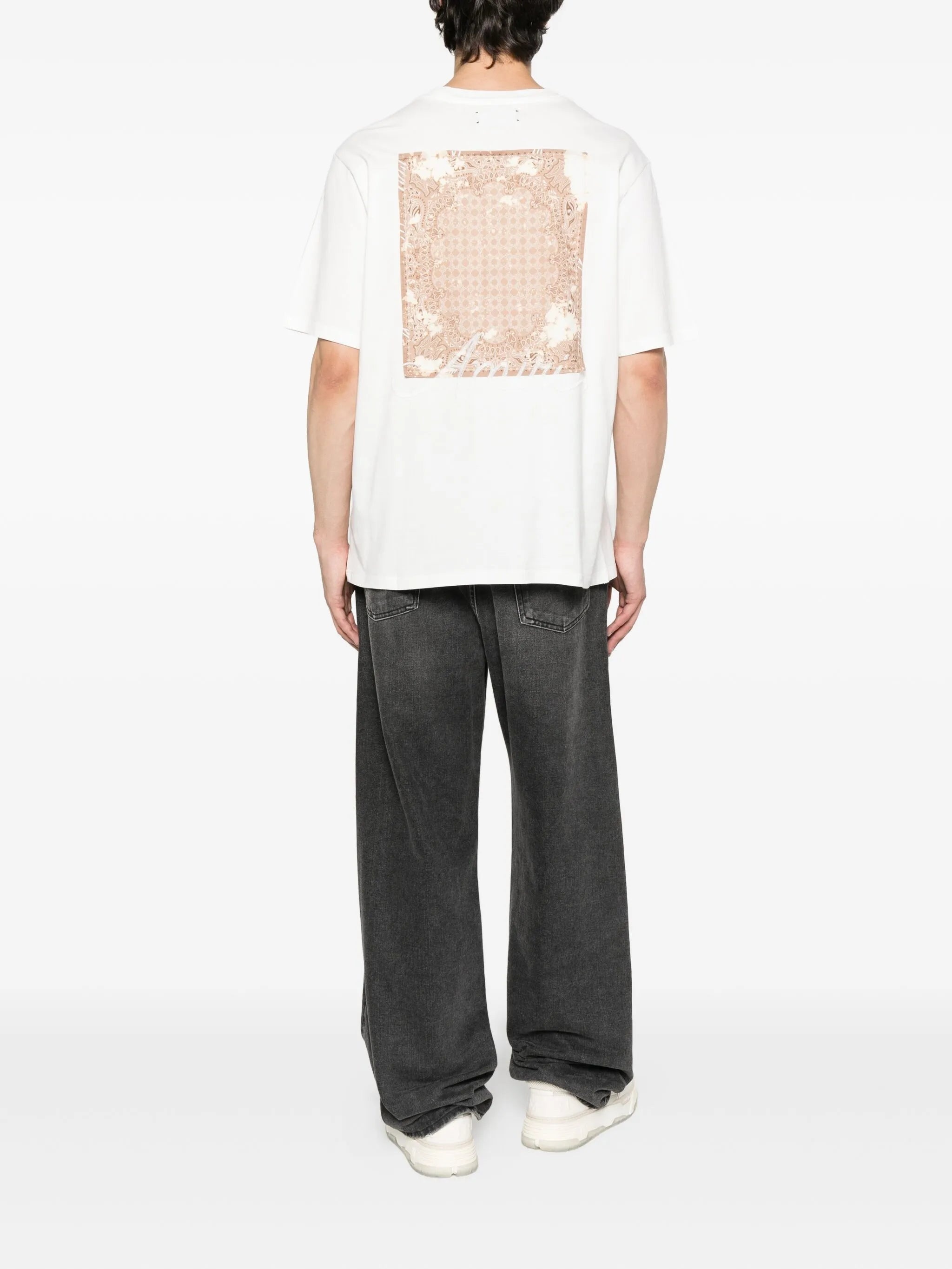 Amiri Short-sleeve Crew-neck T-shirt - 4