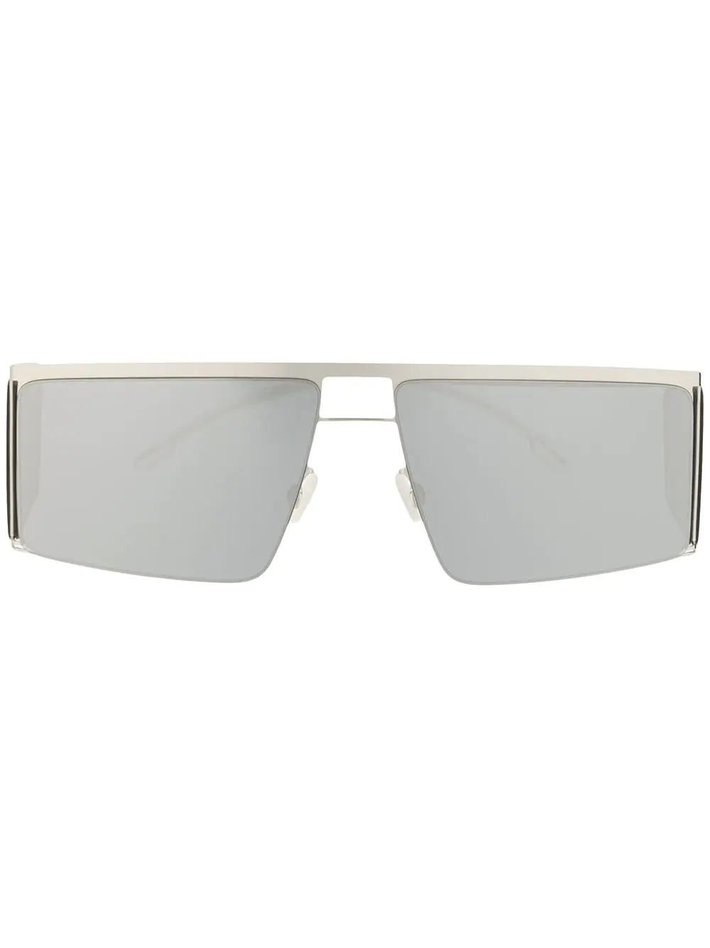 x Helmut Lang square sunglasses - 1