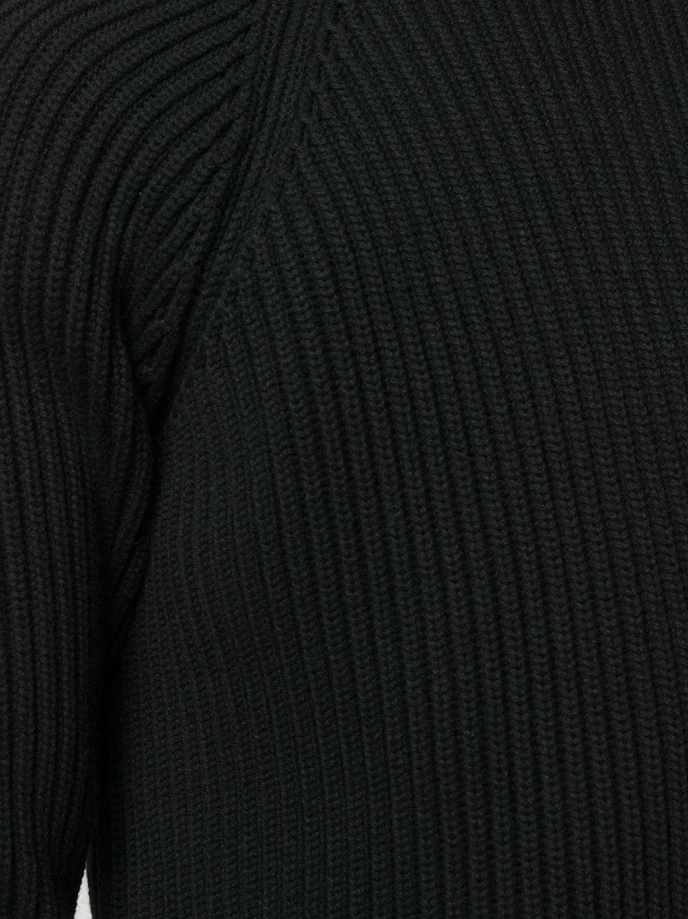 ribbed crew neck jumper - 5