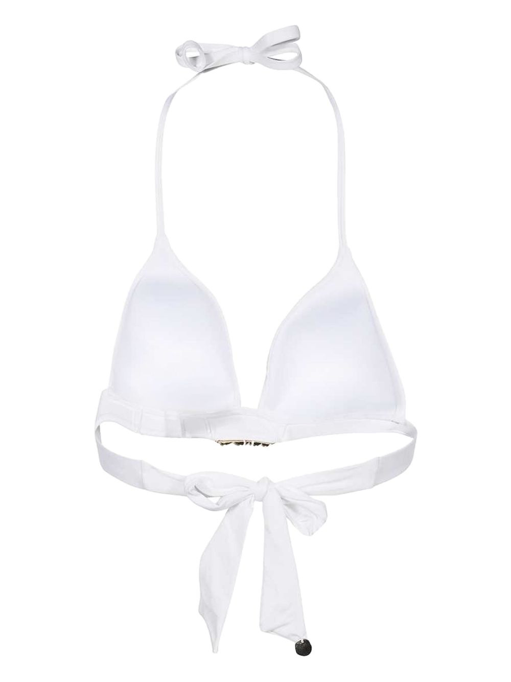 logo-plaque triangle bikini top - 2