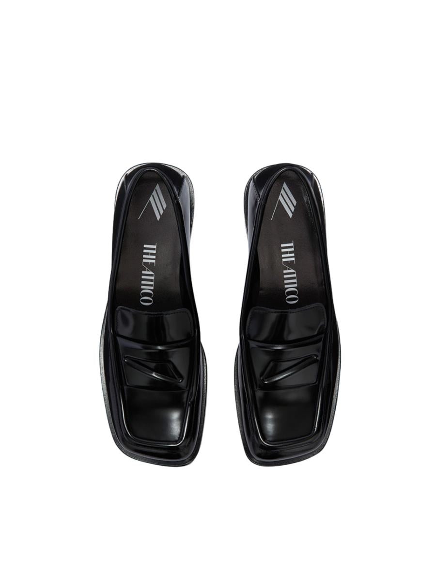 The Attico THE ATTICO COLLEGE MOCCASIN ``AMANDA`` BLACK - 4