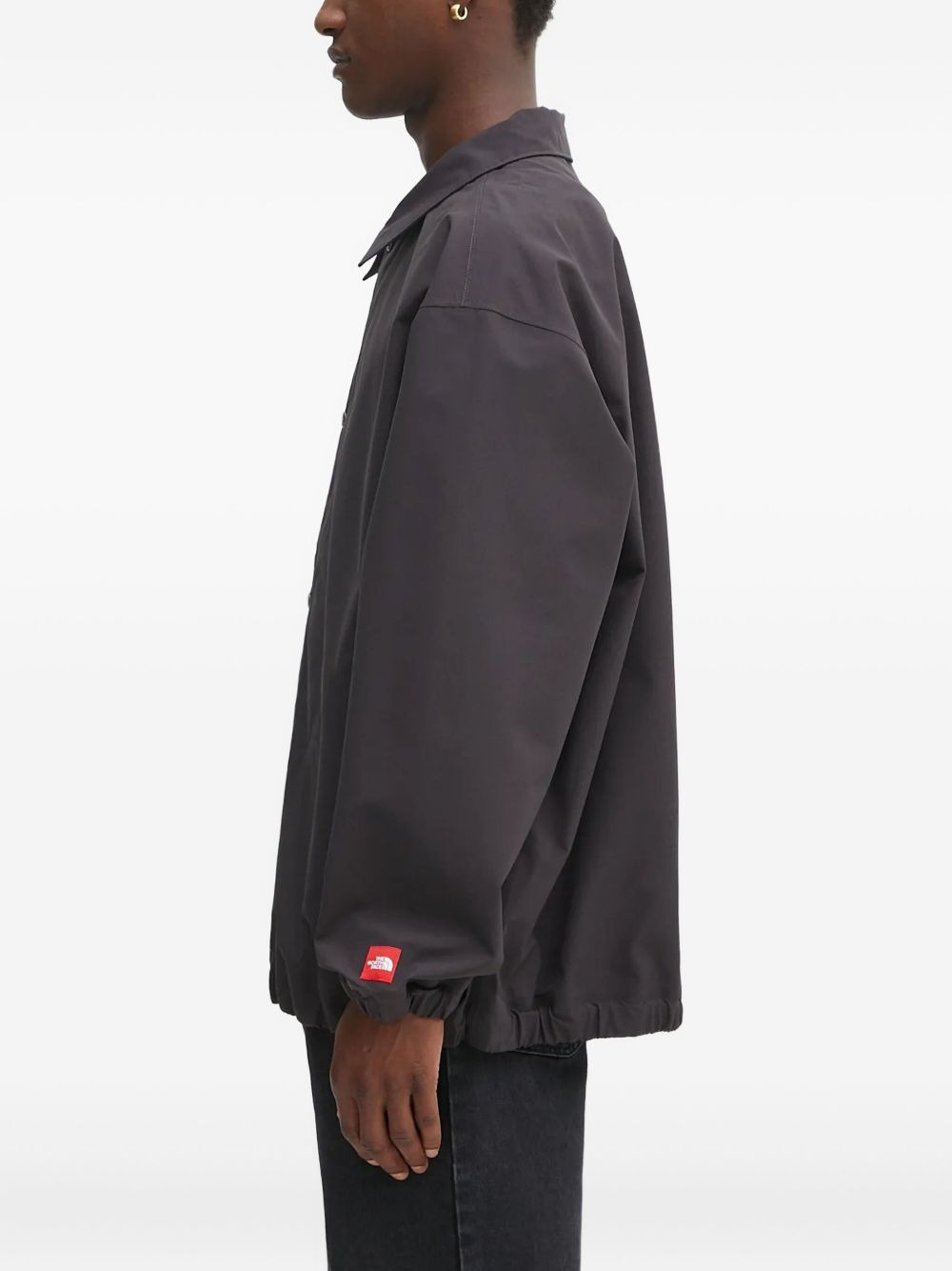 buttoned-cuffs jacket - 3
